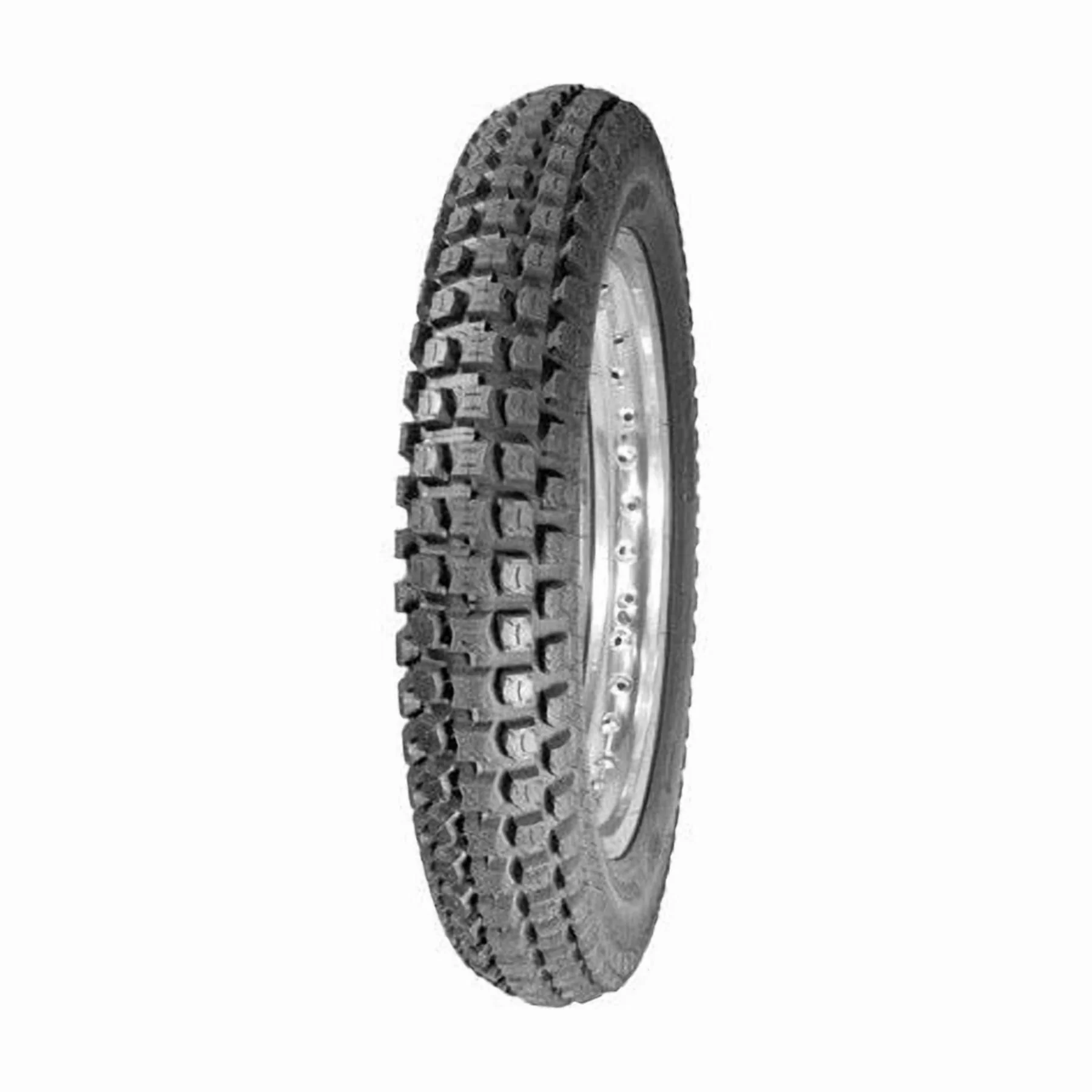 Motorcycle Tire Quality with Dot Approved, MT 43 Trials Rear 4.00-18 () - Black Model C20B4A