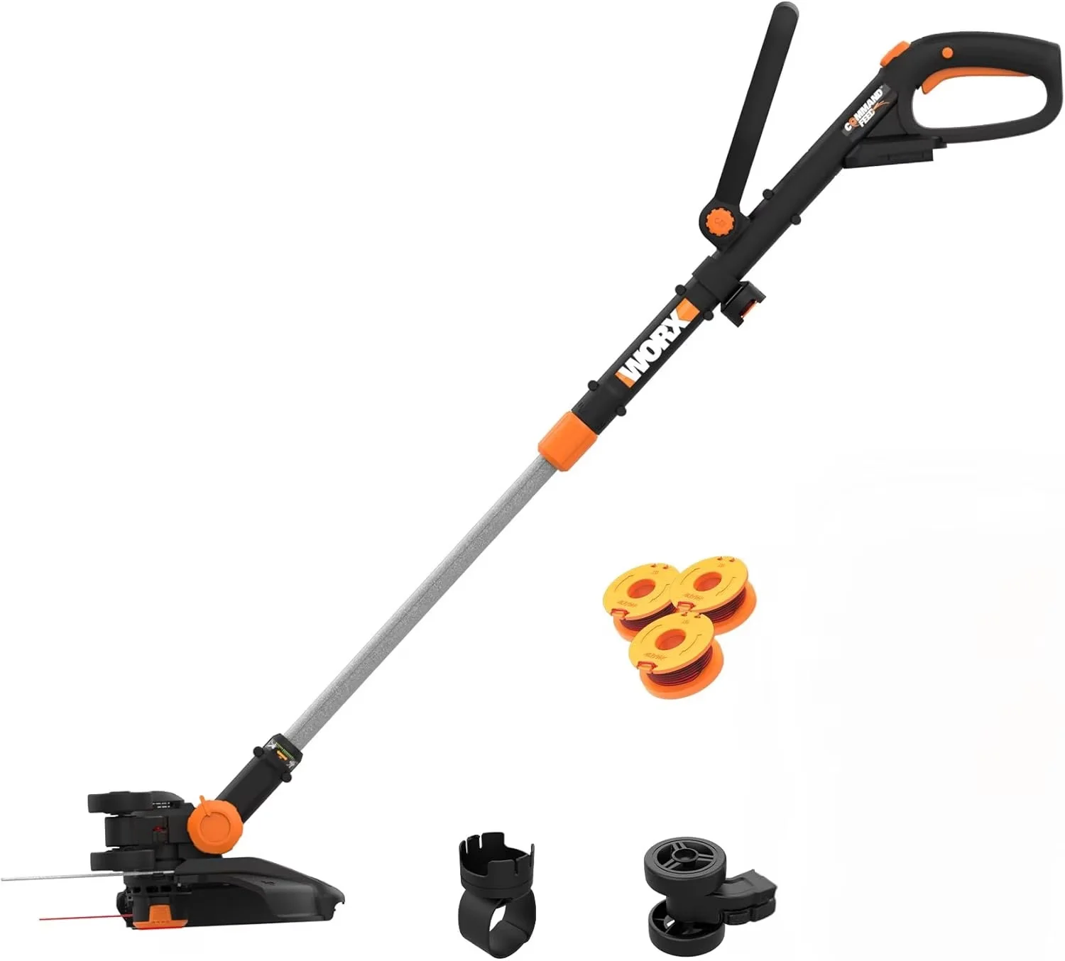 Essential String Trimmer with Battery, 20V - Black WG170 - Easy to Use Model BBEE4E