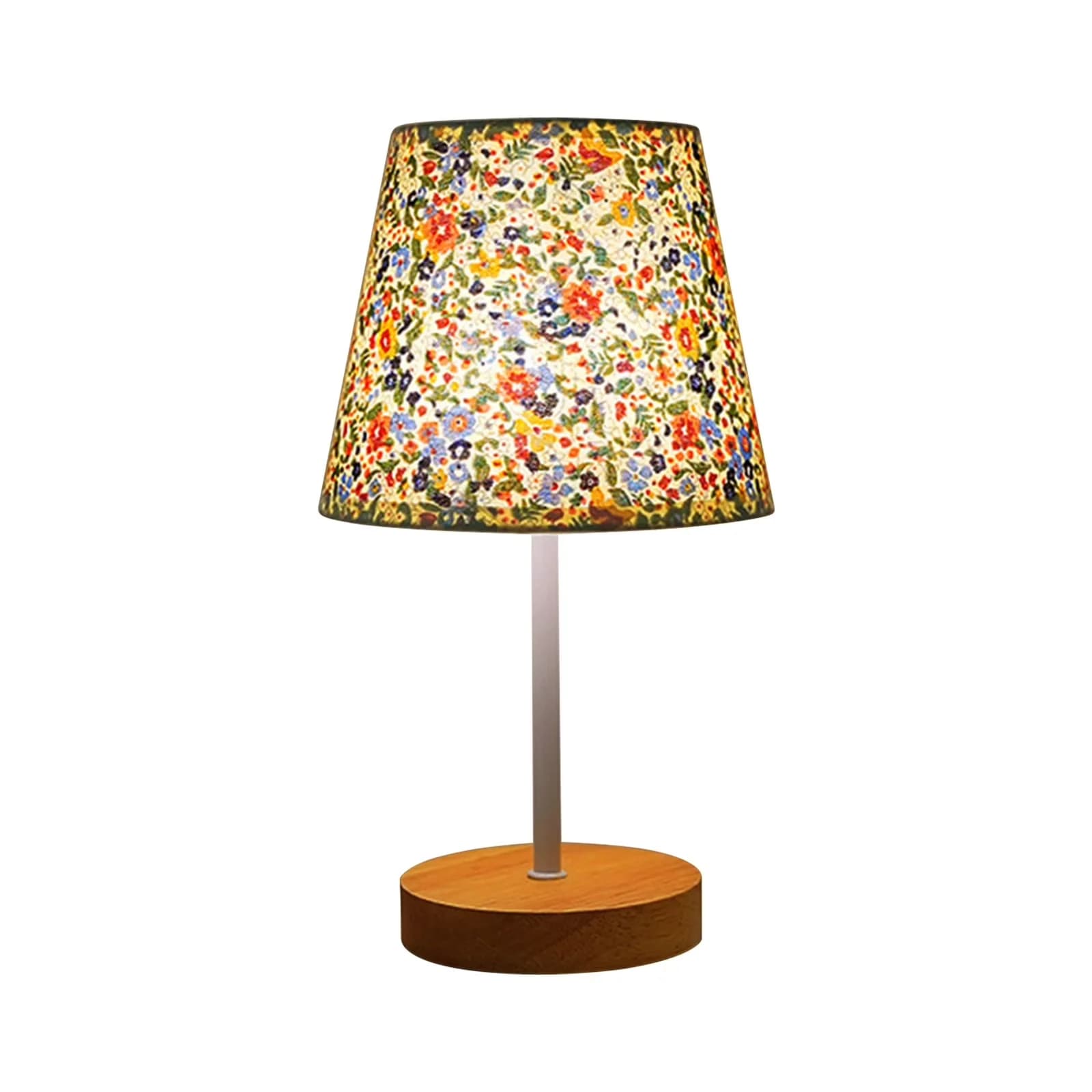Lamp Innovative with LED, Battery - Multicolor Wood for Patio, Bedroom Model B47F7C