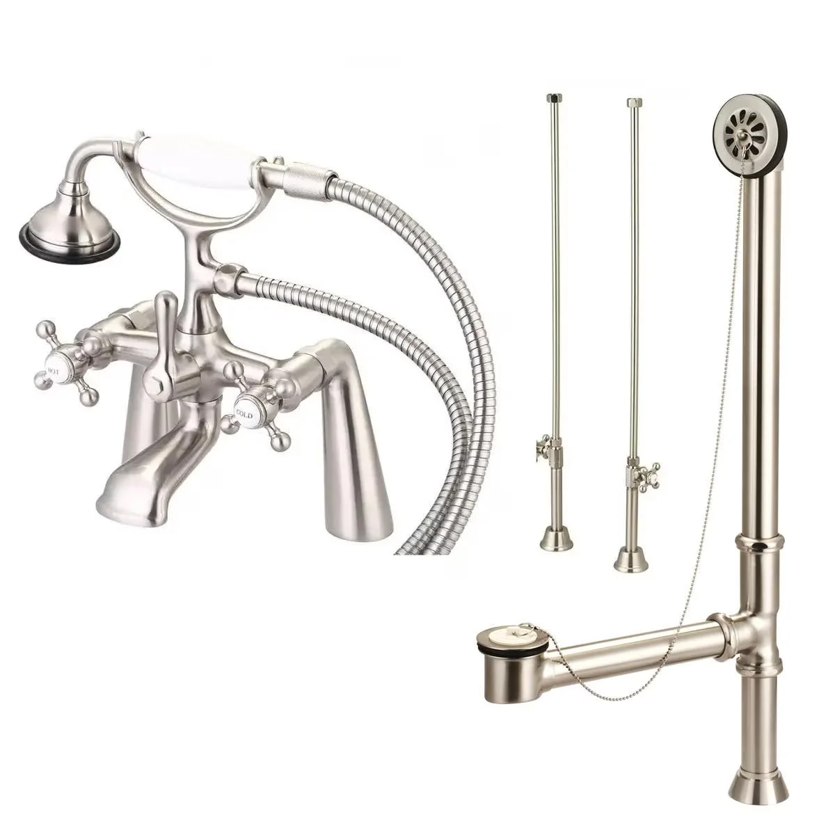 Quality Bathroom Renovation with Handheld, Handshower Complete Set - Silver Model A23CF4