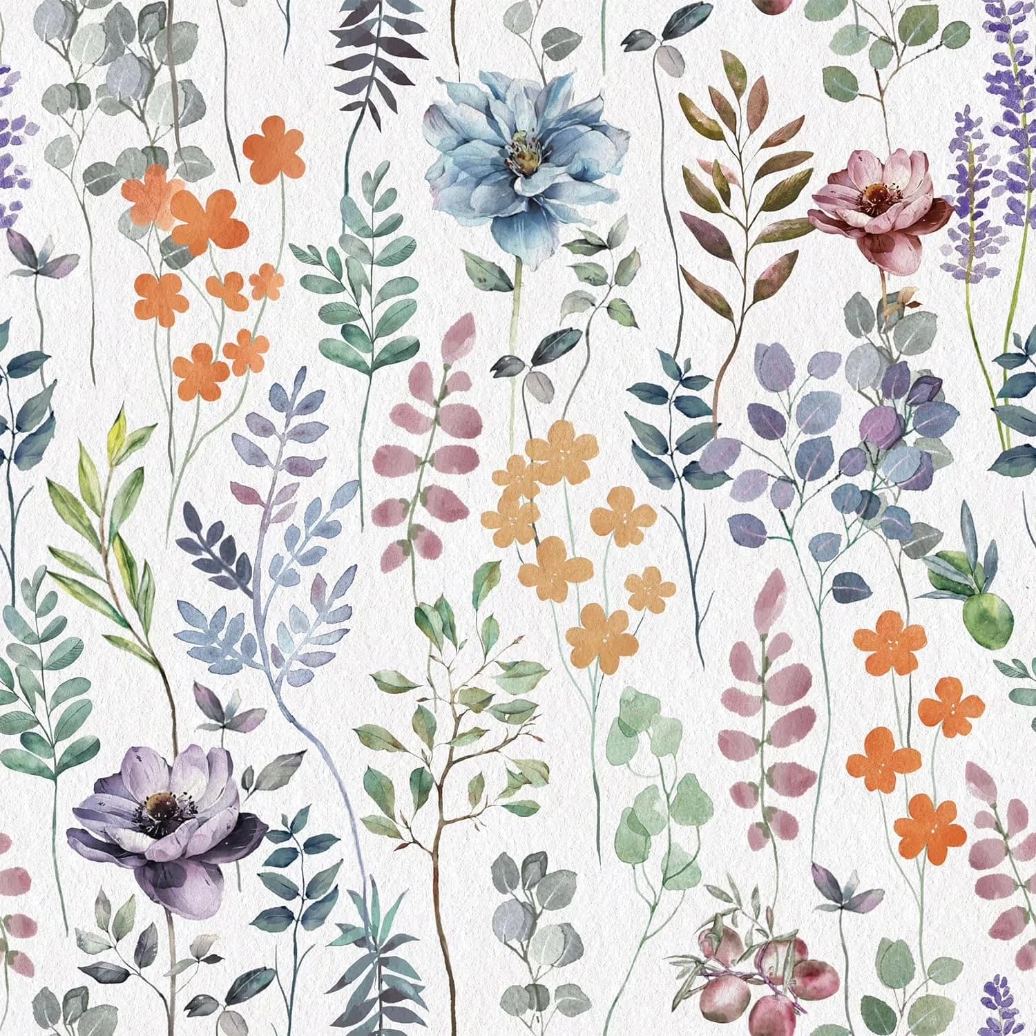 Modern Wallpaper with Waterproof, Size: 17.7" x 393", Coverage: 48.3 square feet - White Pvc Model 31B284