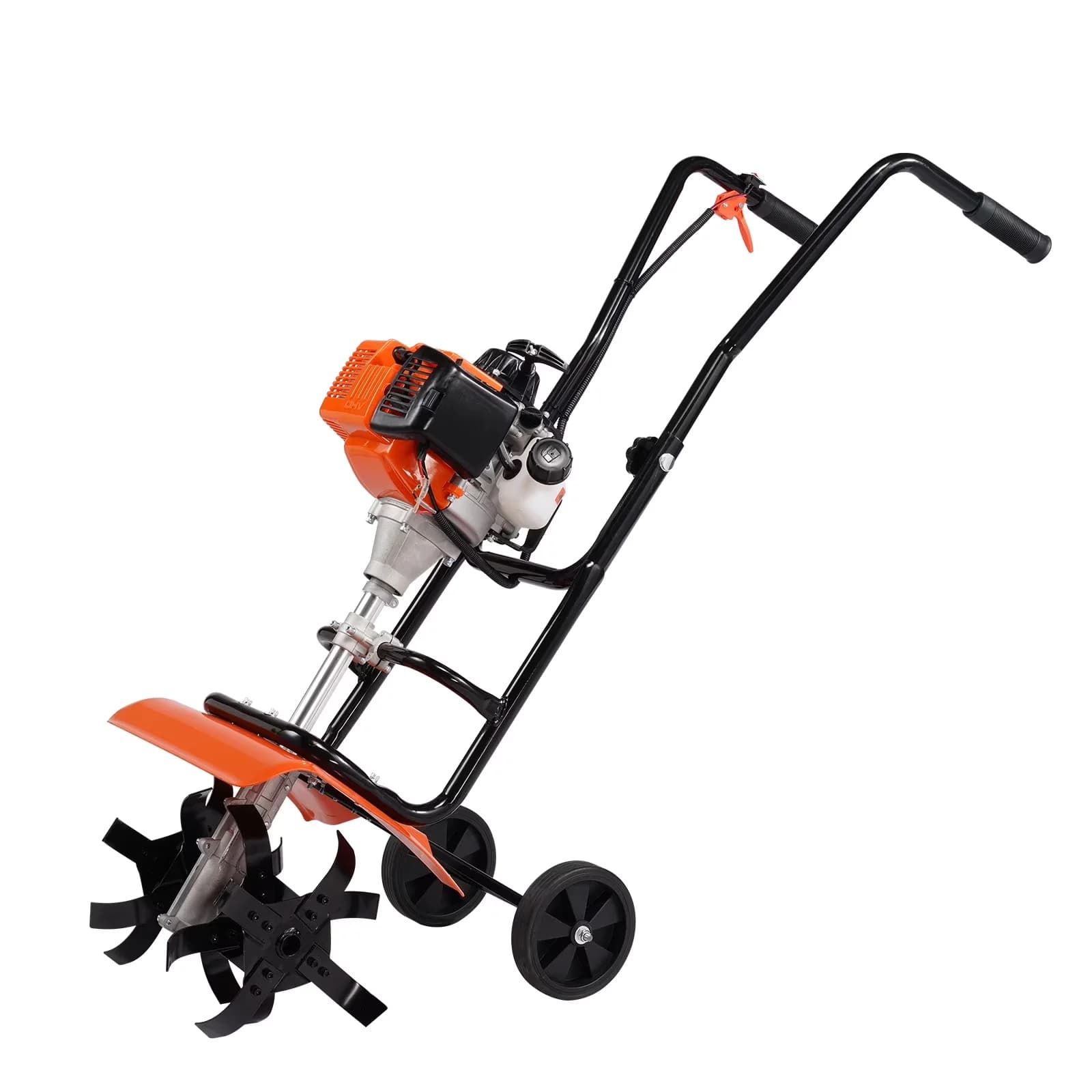Classic Trillers Cultivator with Garden Tiller, 31CC 4-Stroke Engine, Adjustable 4 Steel Tines - Model 37131E