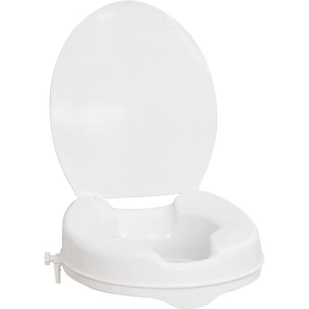 Toilet Seats And Lid Professional with Easy Installation, White - Plastic White Model 68D29D