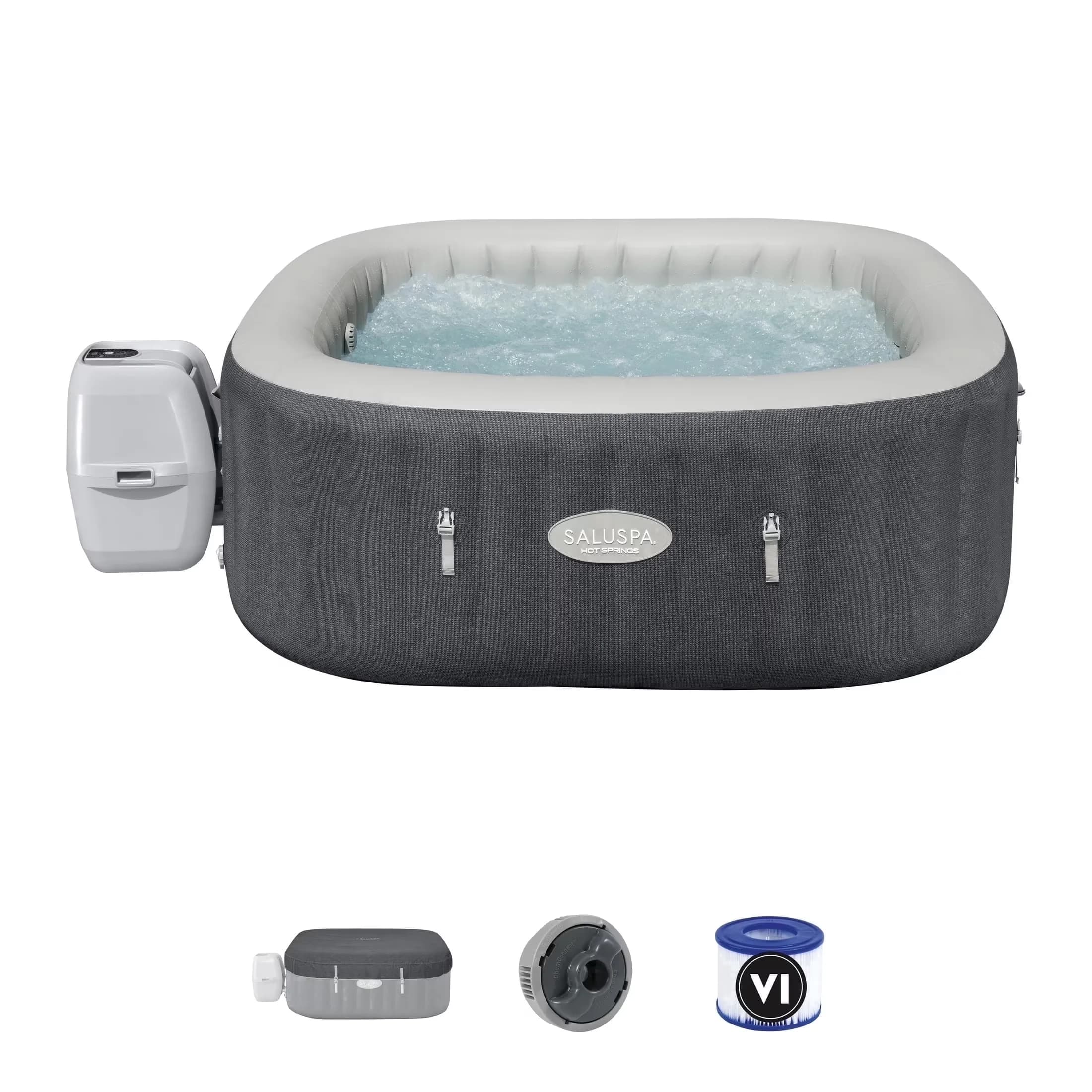 Quality Hot Tub with Energy Efficient, App-Control - 4-6 - Ergonomic Design Model 0D68F9