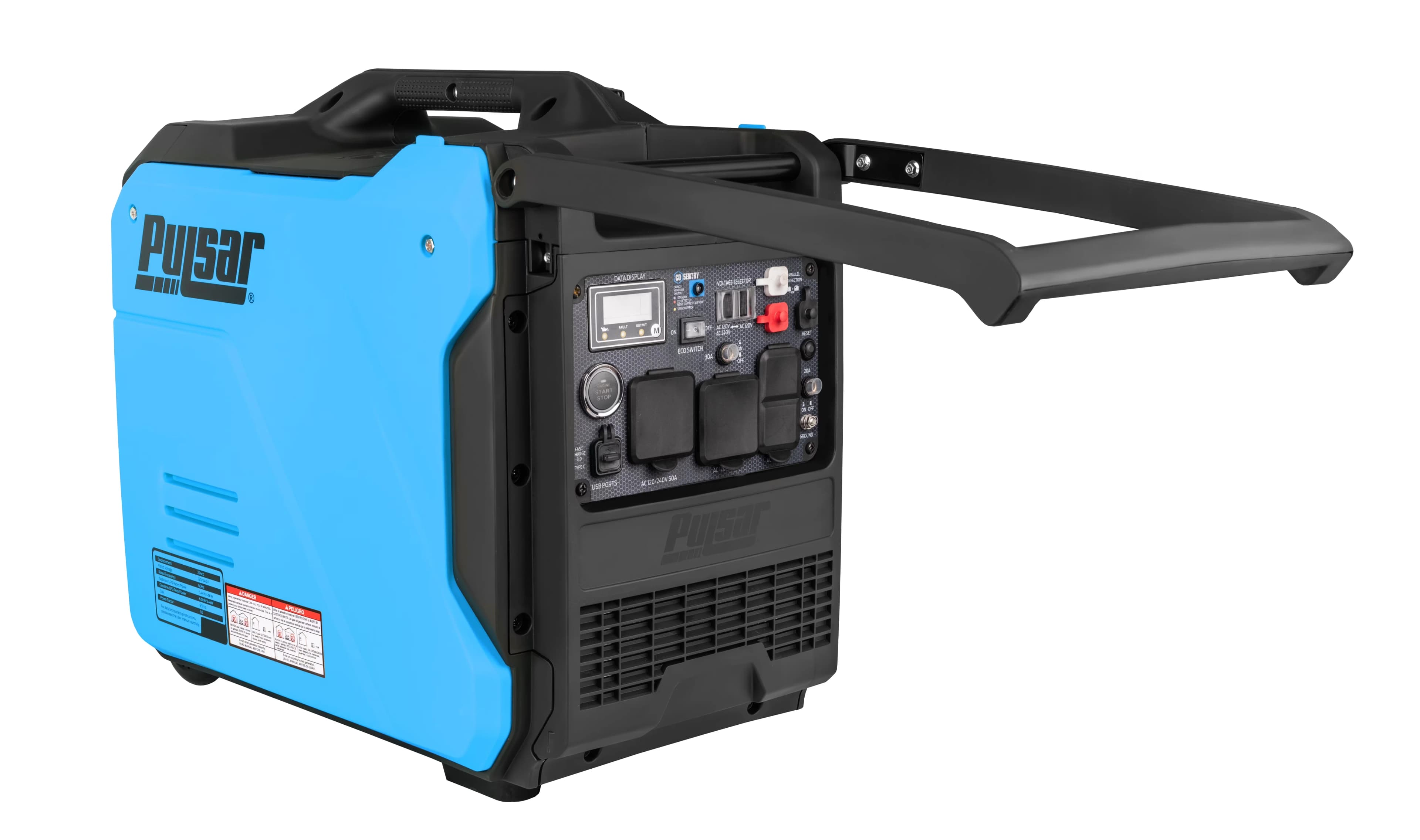 Modern Generator with 6000W, Low Oil Shutdown, 6000W Dual Fuel Inverter - Model 6F35C7