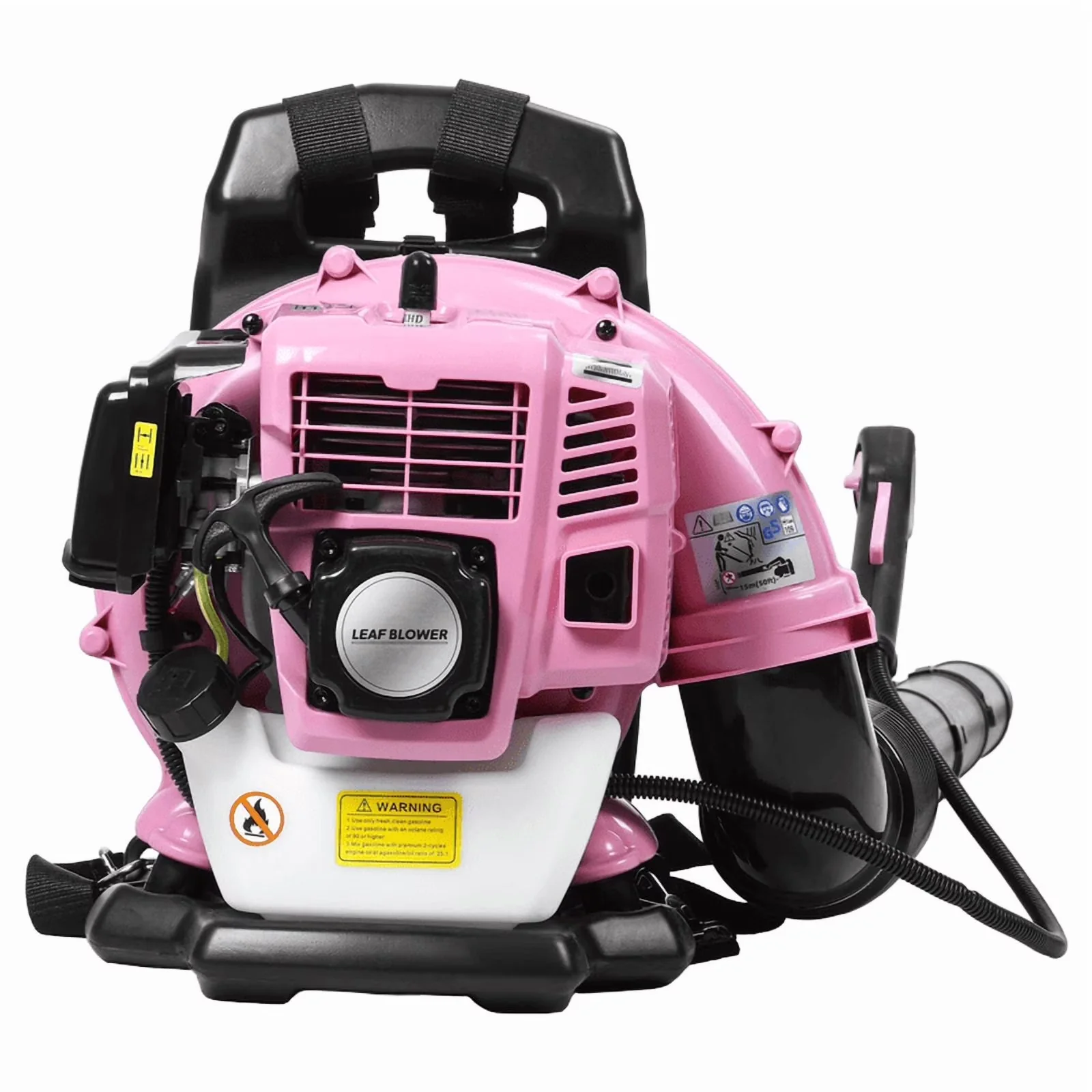 Stylish Leaf Blower with 52CC Backpack Gas Powered, Harness Air-Cooled & Fuel Tank - Model 695A4F