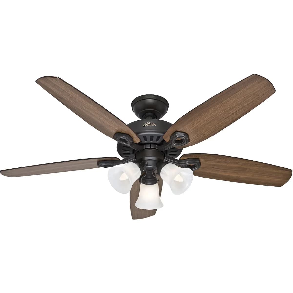 Ceiling Fan Compact with LED, Dimmable, Transitional - Company - Space-Saving Design Model DE7301