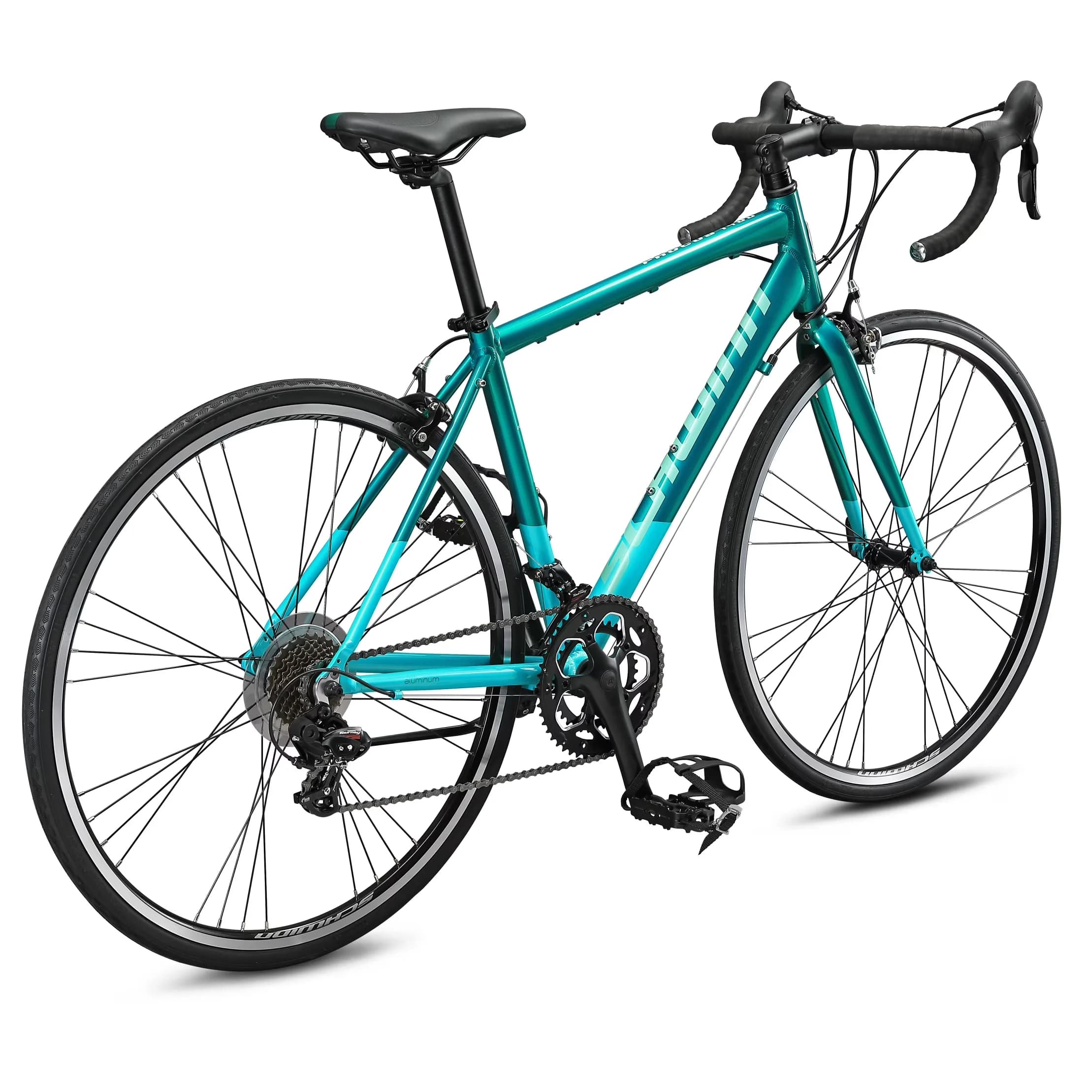 Versatile Road Bike with Adjustable Seat Height, Phocus 1400, 700c Wheels - Teal Model 390778