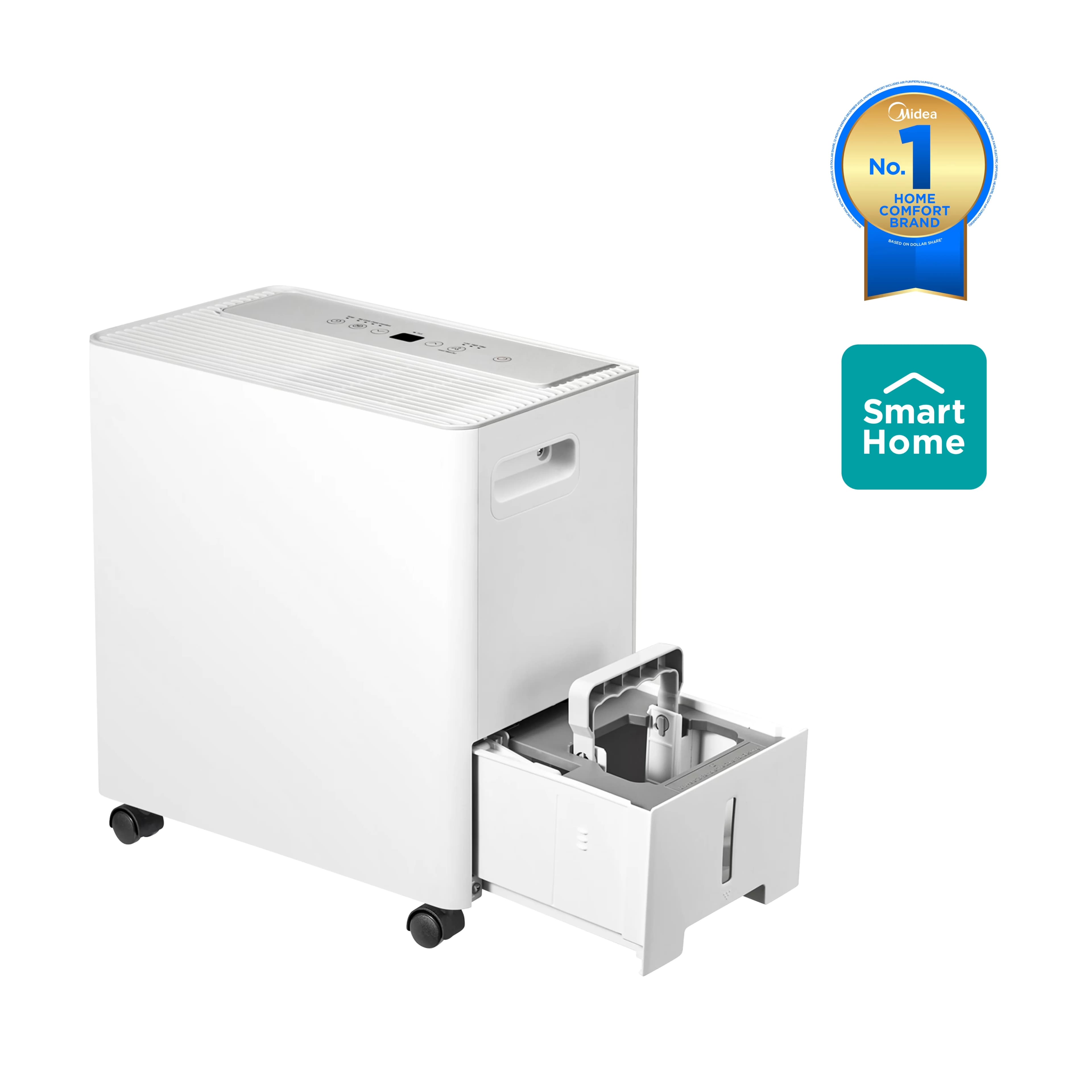 Essential Dehumidifier with Adjustable Humidistat, Smart Technology Capable, Automatic Shut-Off - Model 3F58A2