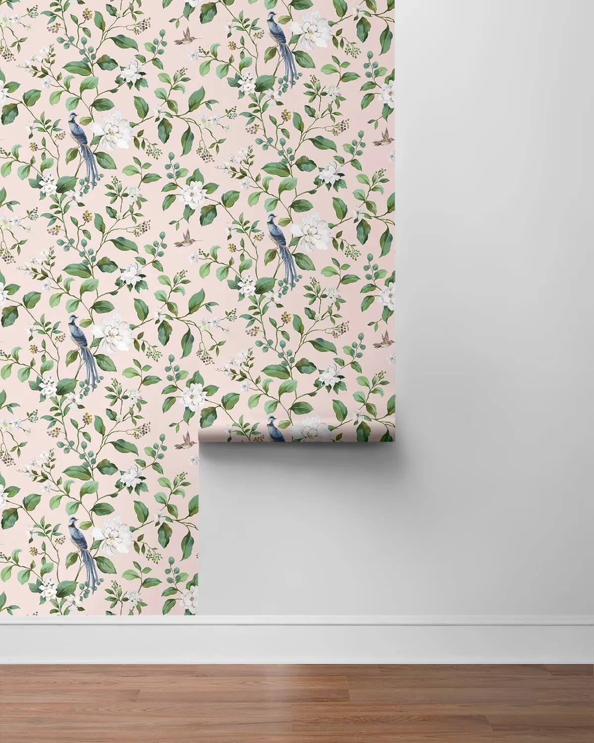 Wallpaper Modern with Removable, 20.5 in. W x 18 ft. L Roll - Non-Woven Blush Model B60C2A