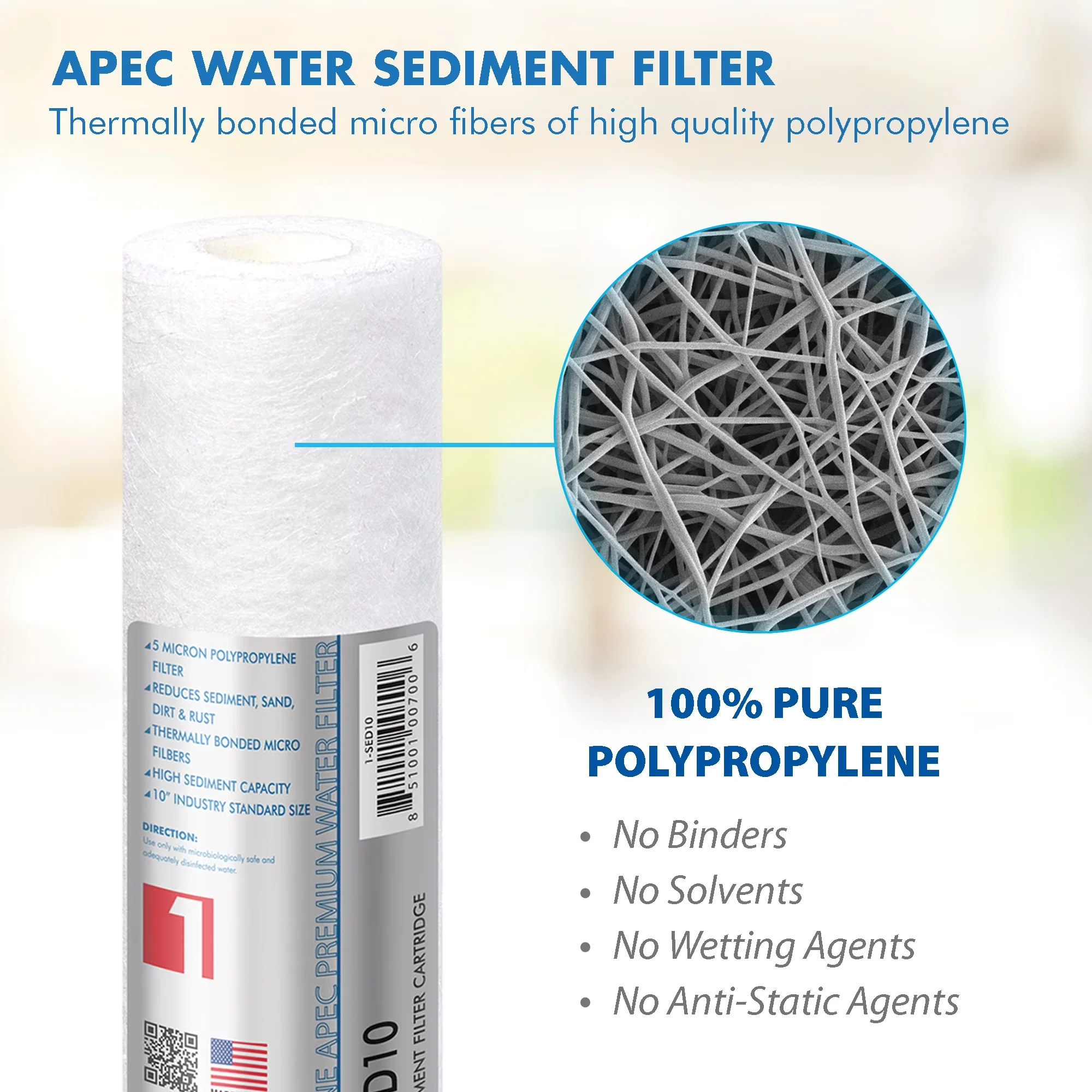 Durable Water Filtration - Filter - Professional Series Model 5F858C