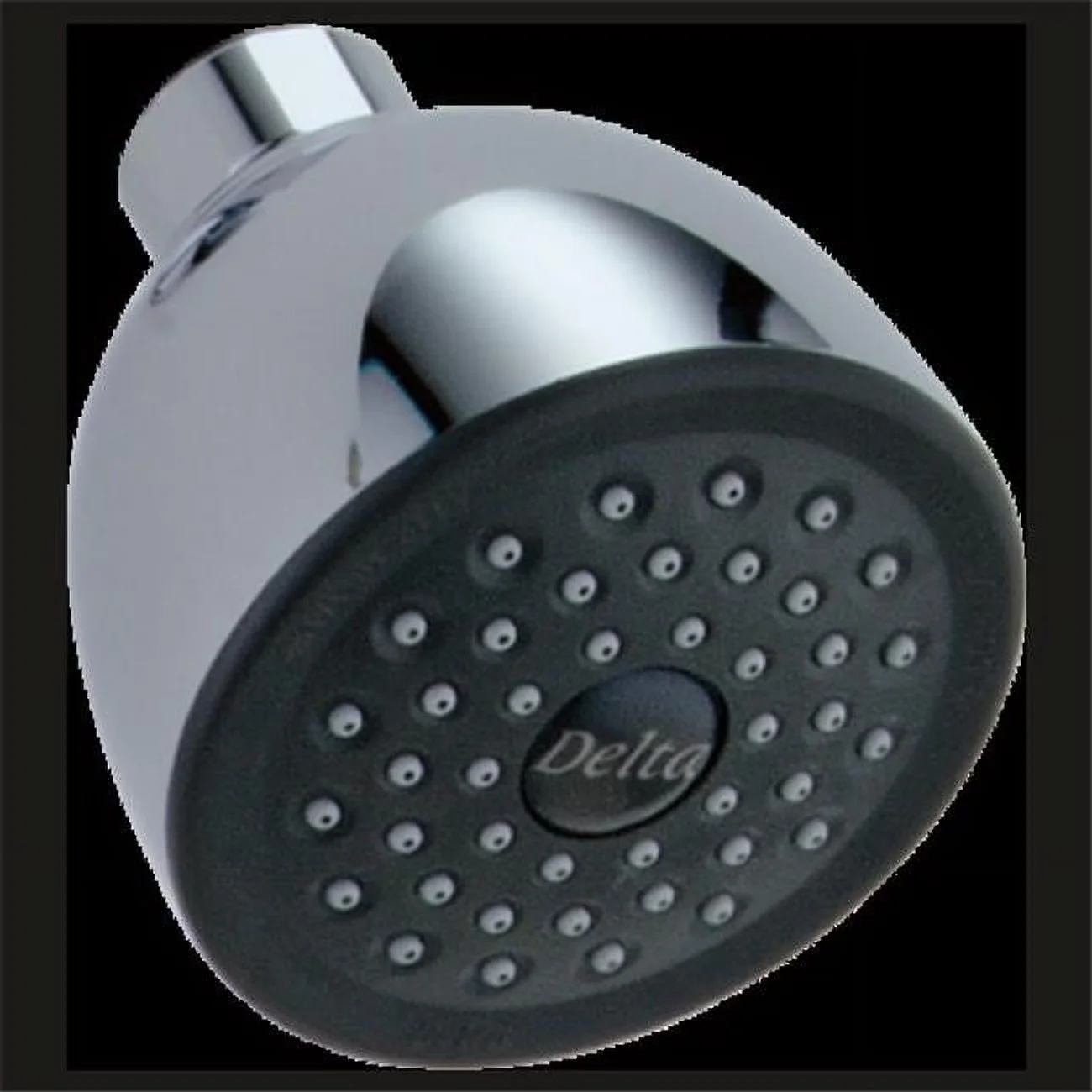 Shower Head Classic with Chrome, 2.0 GPM flow rate, 2 in. spray face - Metal Silver Model A37415