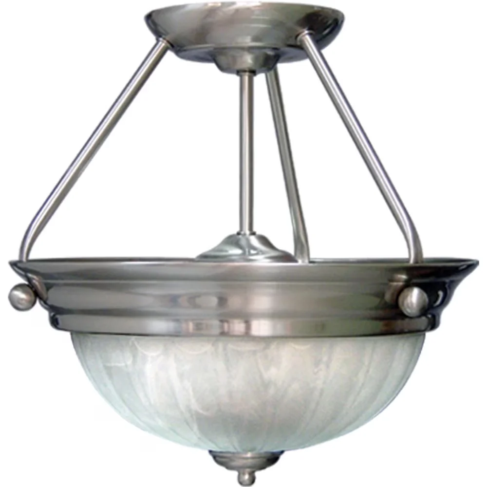 Ceiling Lights Fixture Professional with Traditional, Marti Collection - Silver Steel Model 0D9C23