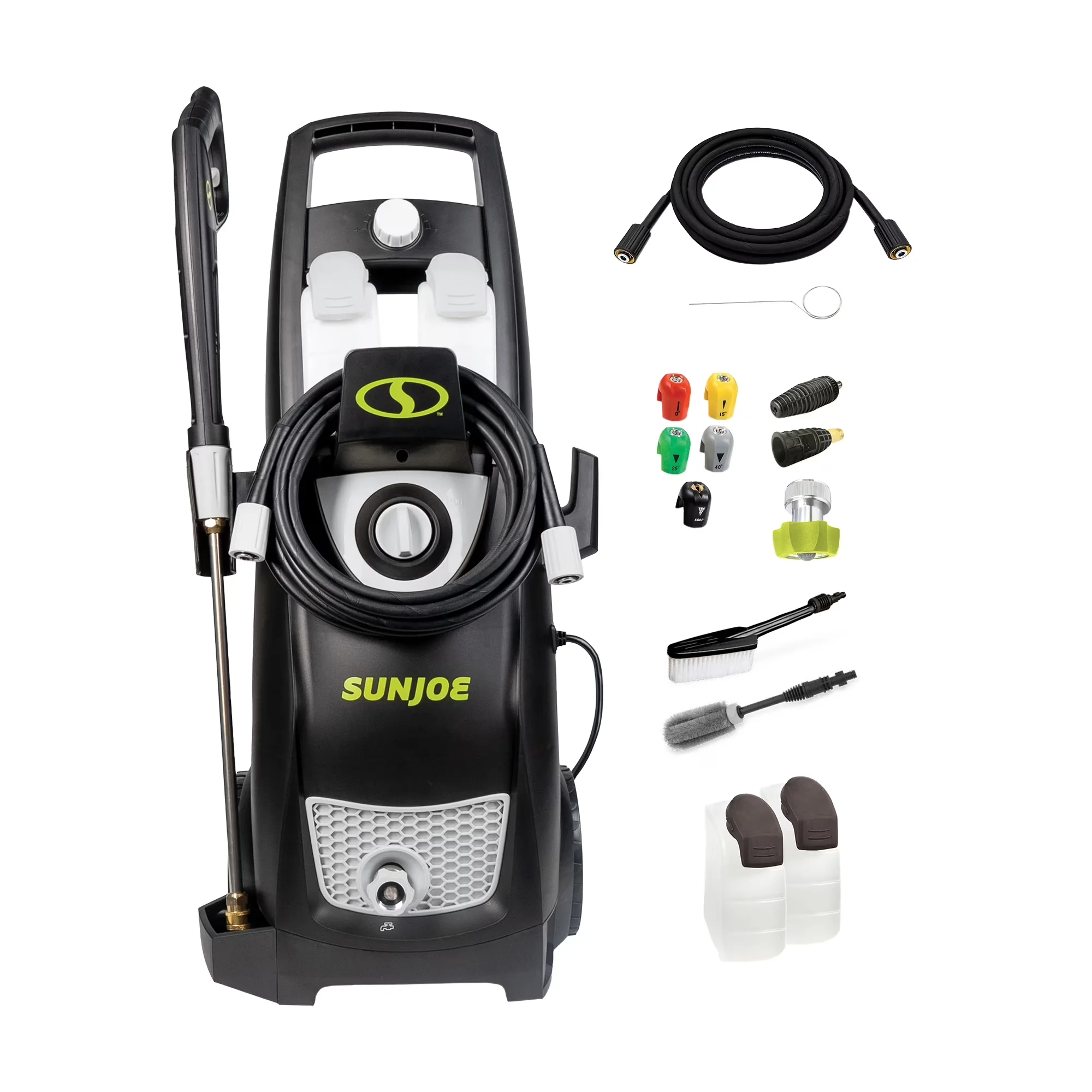 Compact Pressure Washer with Wheels, Portable Power - Open - Heavy Duty Model 2258C4