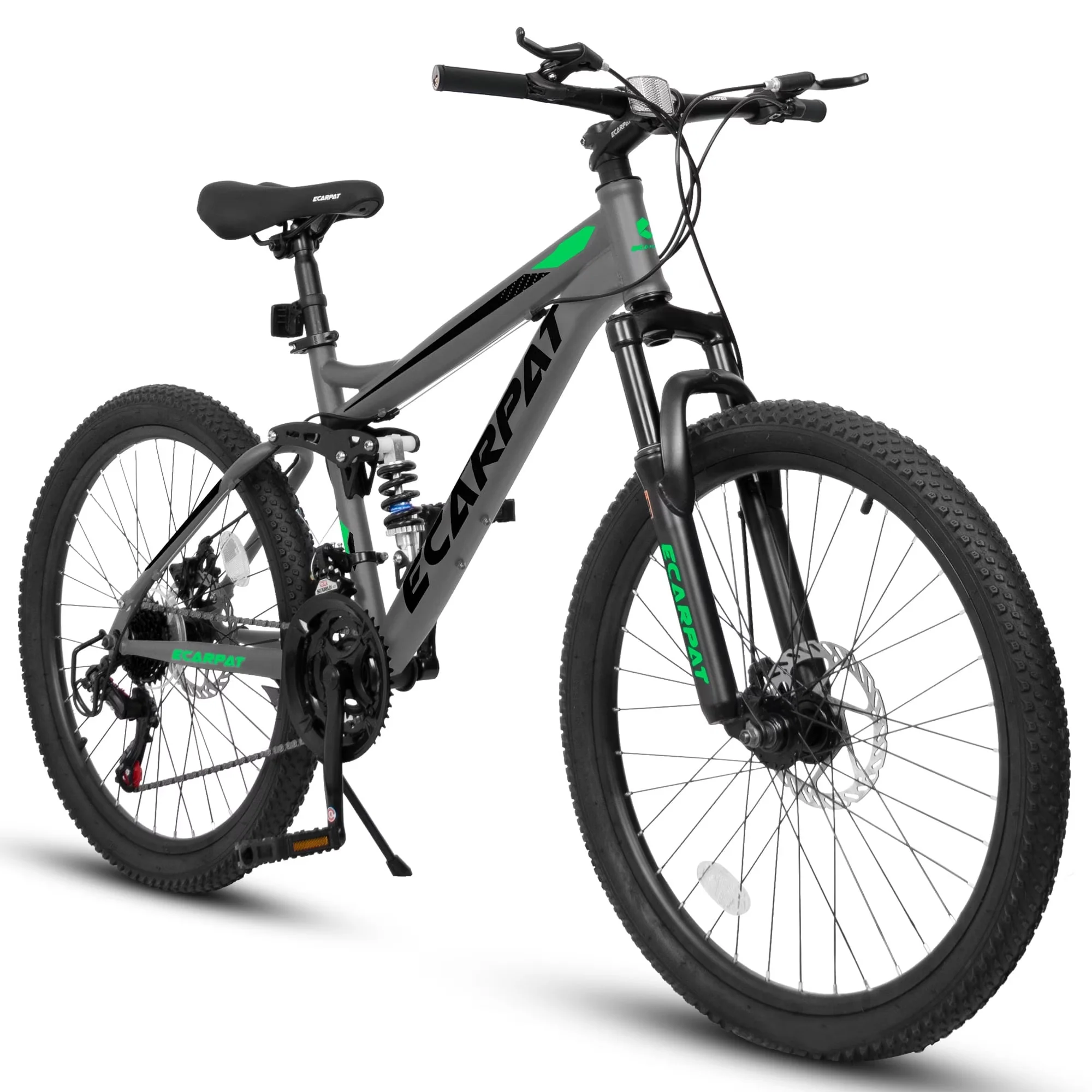 Premium Mountain Bike with Adjustable Seat, 26" - Gray Adults - Modern Design Model 0EB9C7