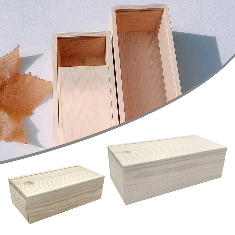 Sleek Garage Storage Supply with * Brand new and high quality, *Product name: wooden box - Wood 14.5*7.5*4.5 Cm Model 59B99B