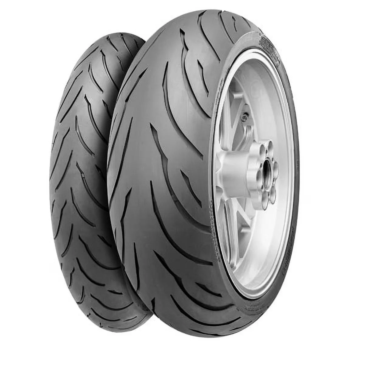 Motorcycle Tire Versatile with 120/ 55(W), TL Front - Black 60ZR17 - Quality Construction Model 7ED3A3