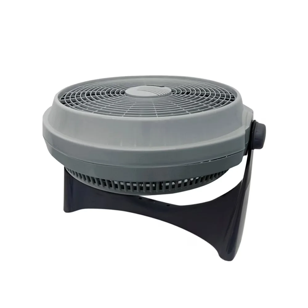 Compact Fans In Cooling with Tilt Mechanism, 330° vertical tilt rotation - Plastic Gray Model 539E9D