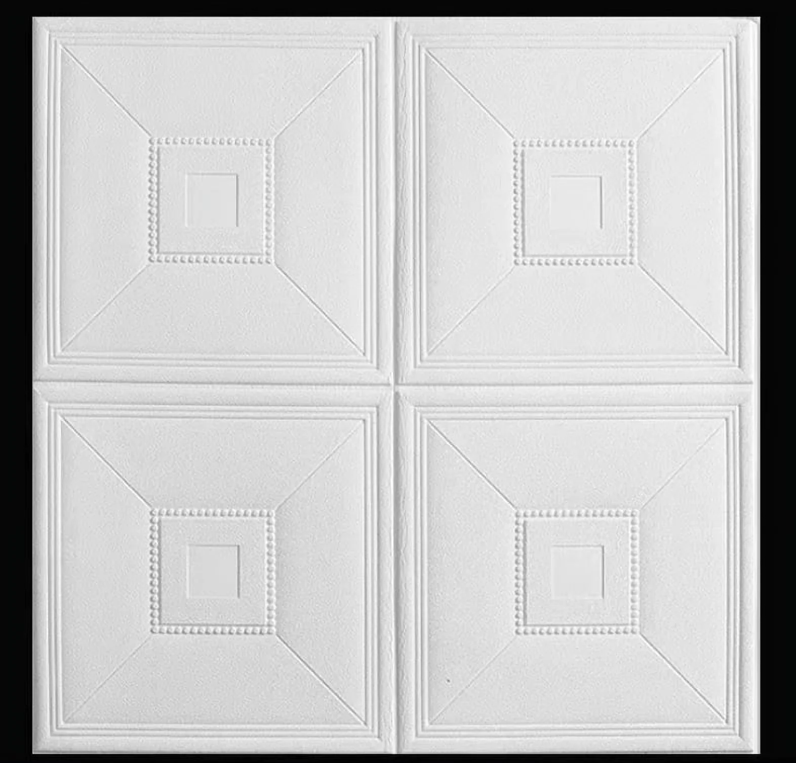 Kitchen Renovation Sleek with Waterproof, Easy To Clean, Easy Installation - White Foam Model 1DE2E5