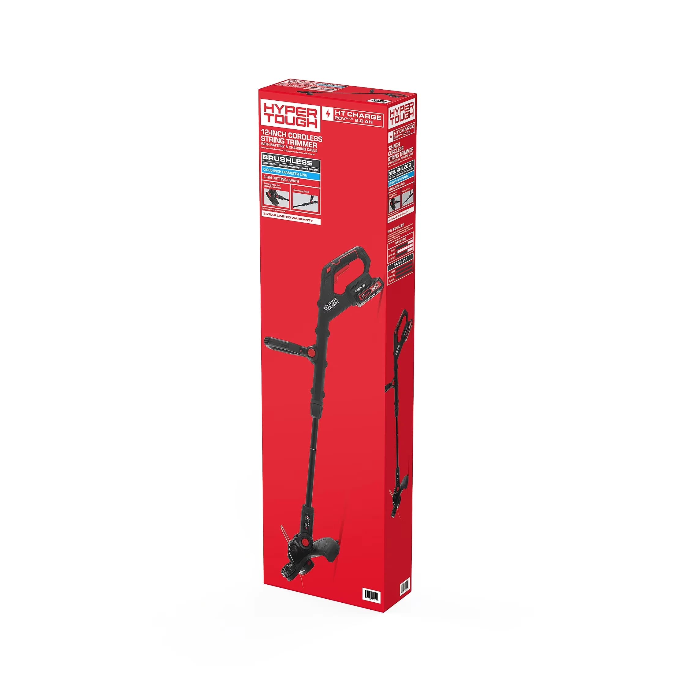 Classic String Trimmer with Battery, 20V, Brushless - Long-Lasting Performance Model 0B37E7
