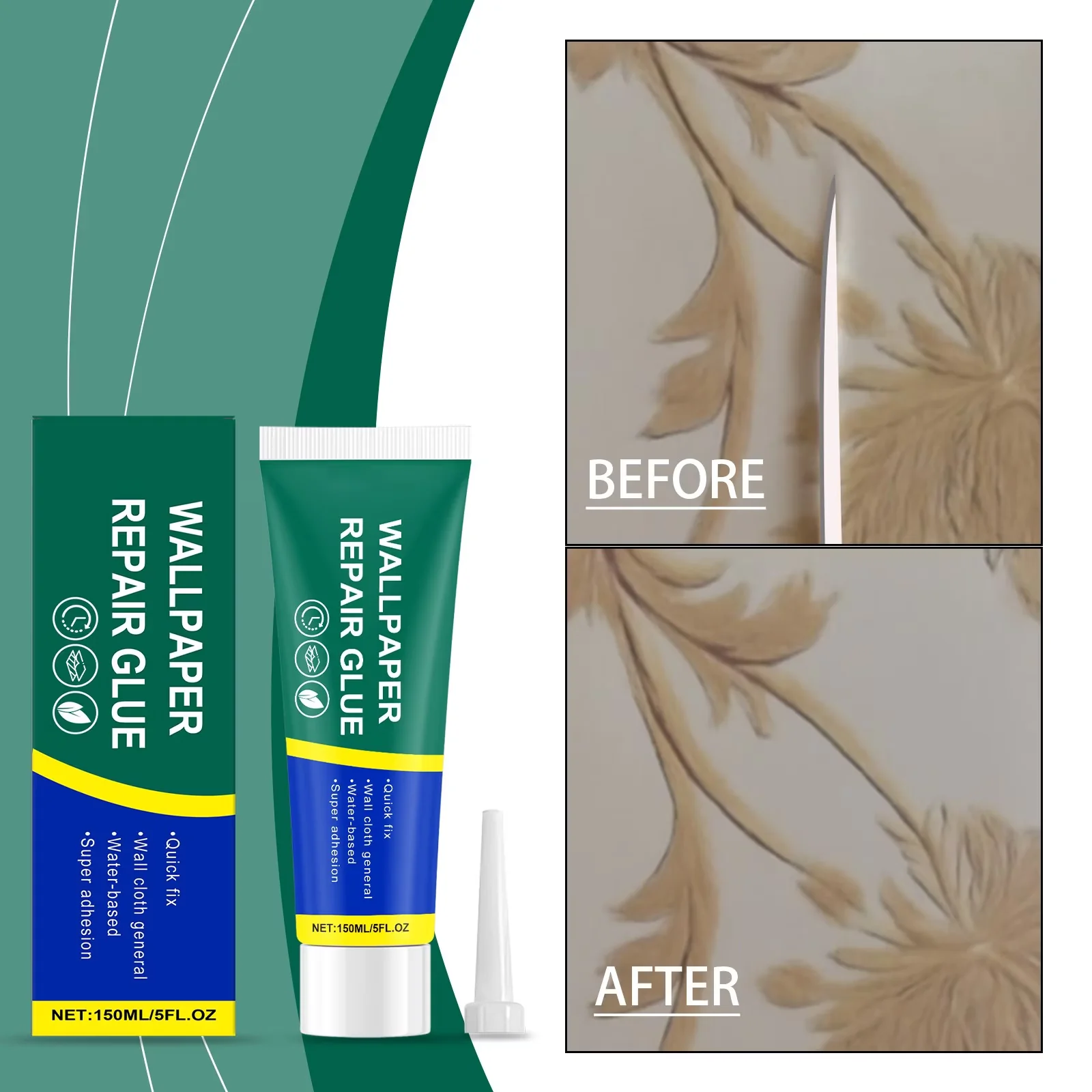 Versatile Adhesives Glues In Paint Supplies Tool with Easy To Clean - A 150 mL Model 97EA16