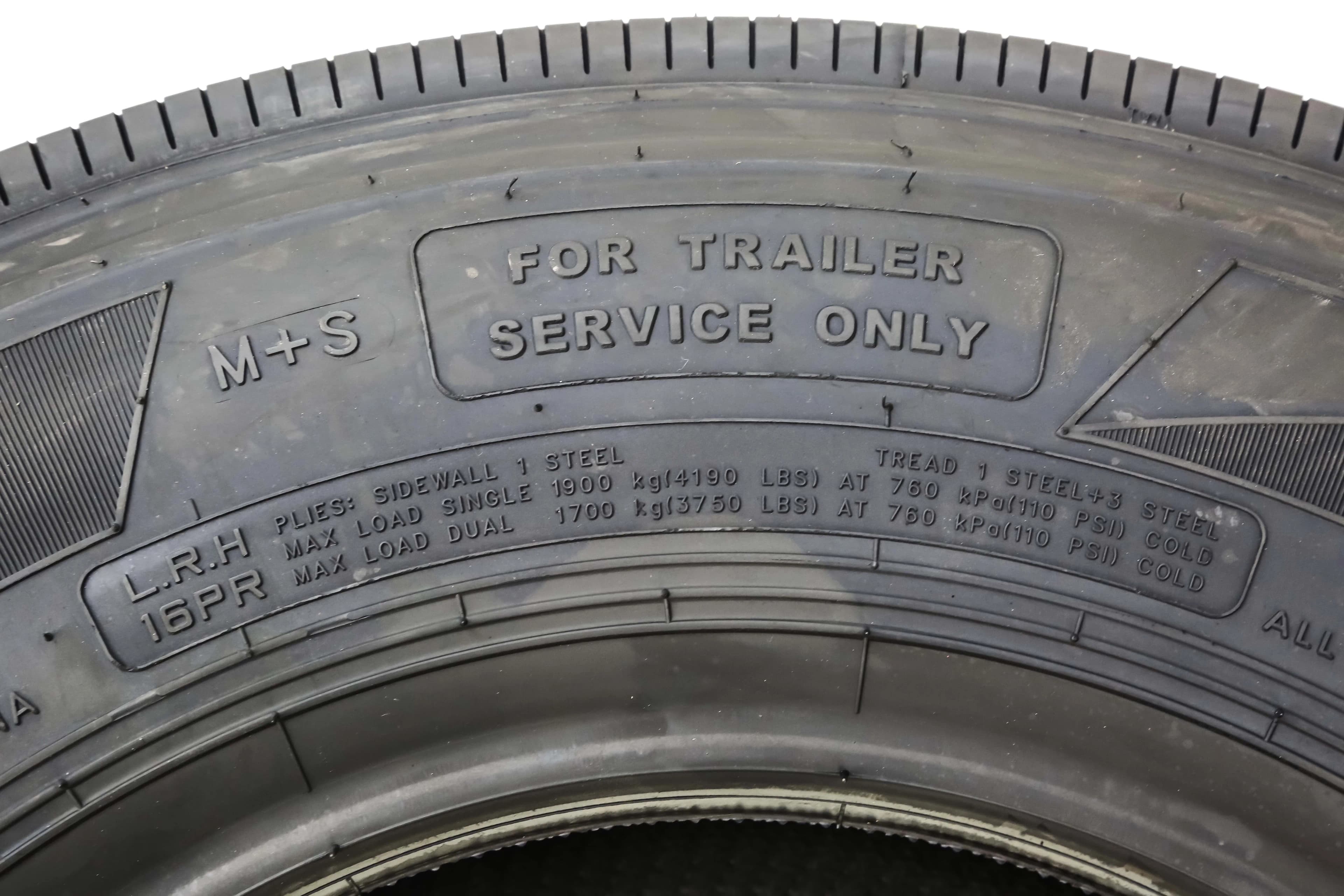 Sleek Motor Home And Rv Tire with Heavy-Duty - ST235 - Essential Collection Model DC967D