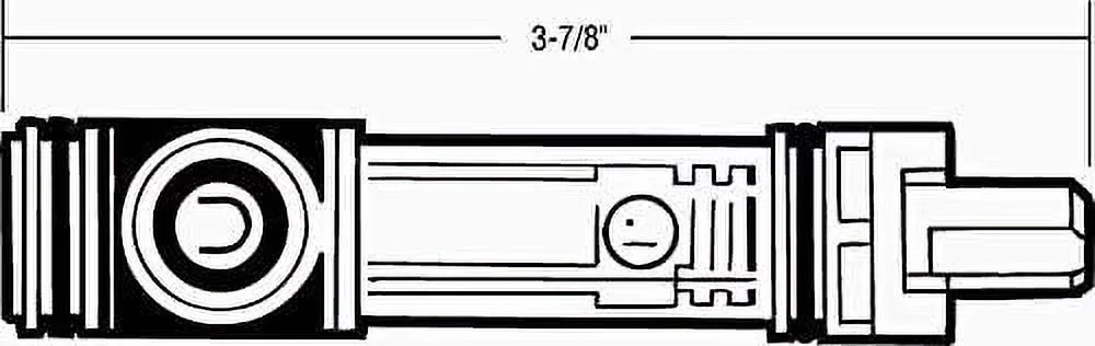 Classic Water Filtration with 1 Handle Replacement Cartridge - Brass - Rustic Charm Model E82C06