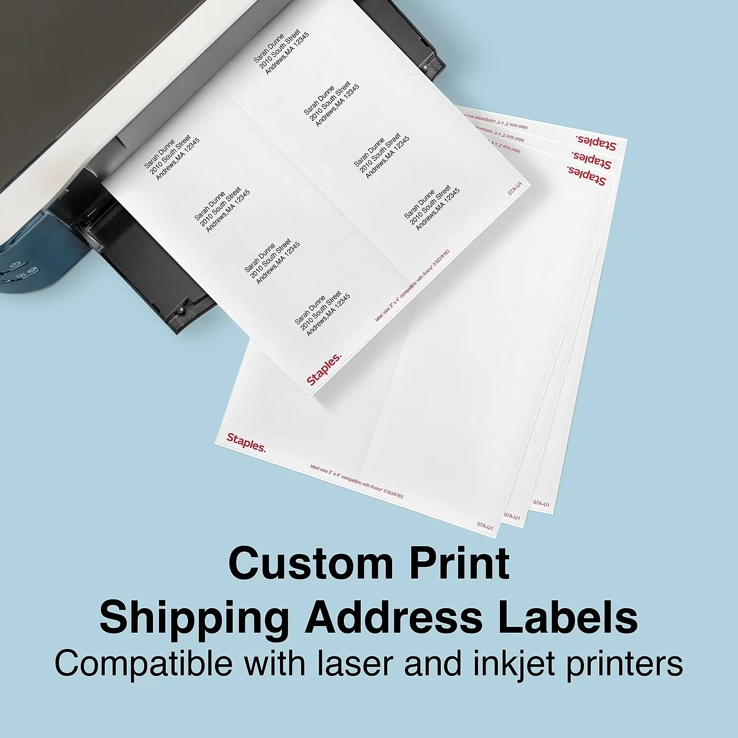 Innovative Moving with Sold as 2500/Box. - Paper White Laser - Universal Fit Model EFE1CC