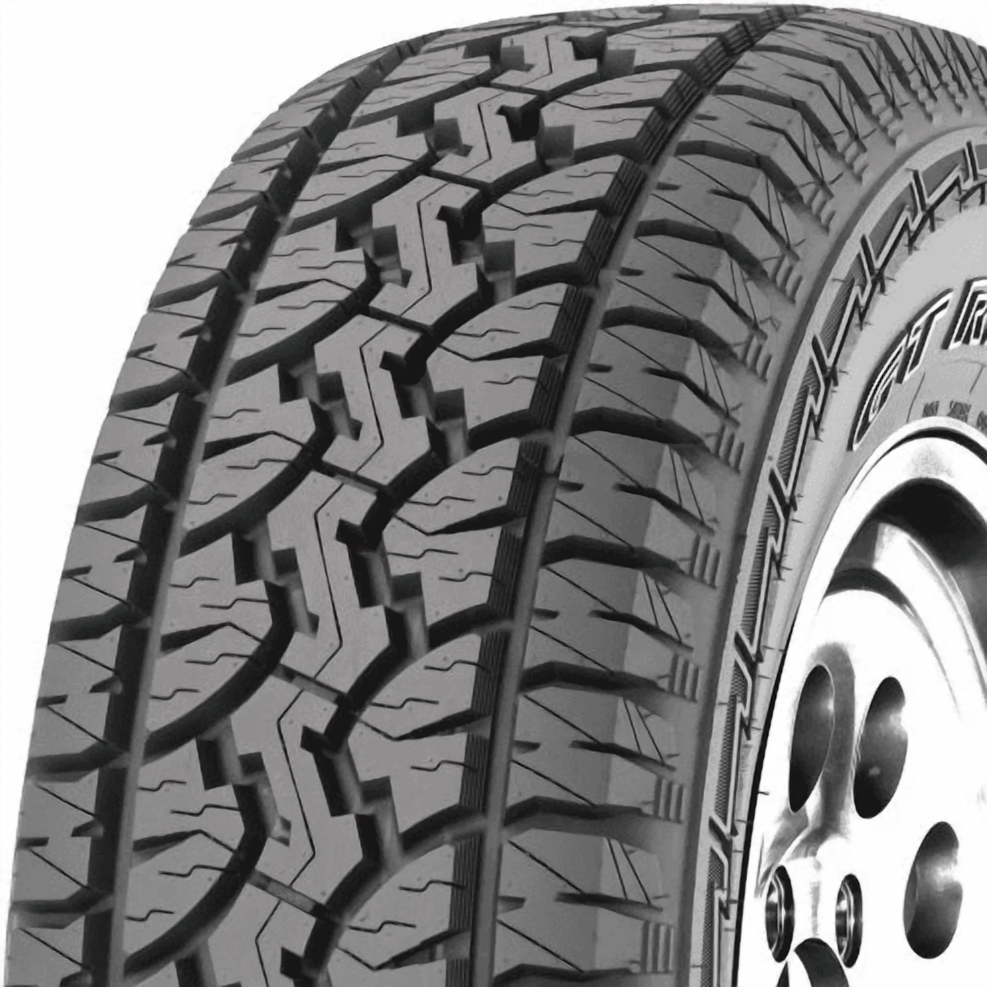 Durable Truck Tire with Multi Surface, All-Weather - AT3 - Durable Build Model 25E323