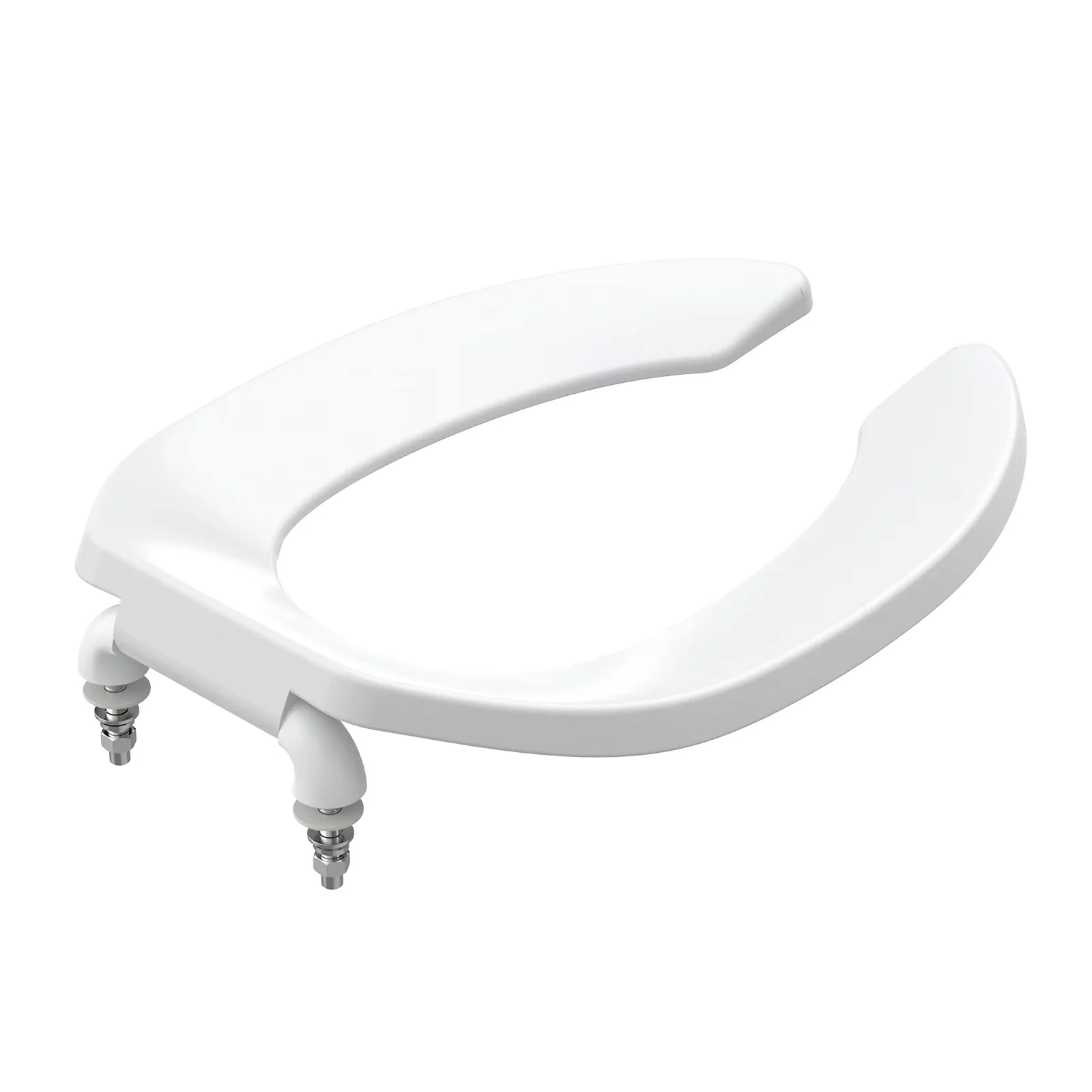 Professional Toilet Seats And Lid with Soft Close, Easy To Install, Durable Plastic - Plastic White Model AB9273