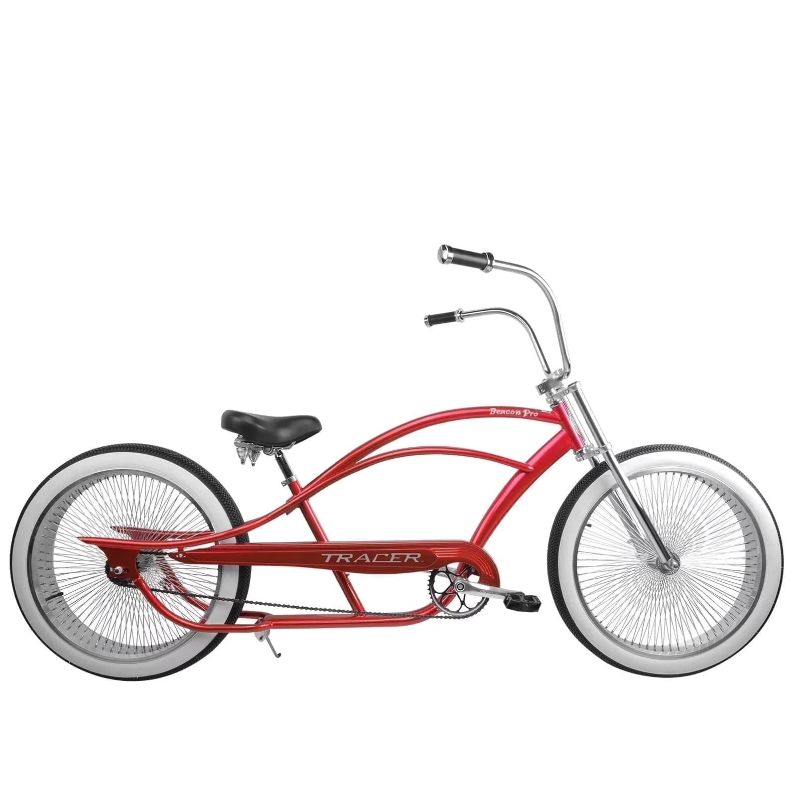 Premium Cruiser Bike with Adjustable Seat Height, 26 inch Wheel Size - Red Model A23841