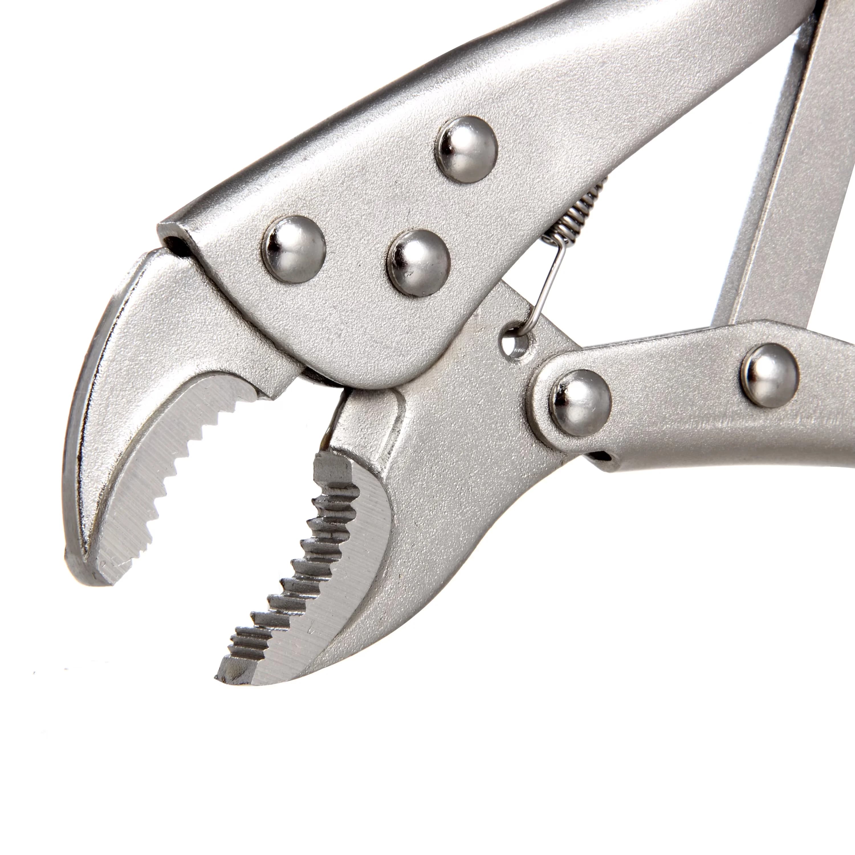 Compact Hand Tool with Adjustable, 7 inch Curved Jaw Locking Pliers, 7.28inX0.59inX2.17in 0.73lb - 7" Model 6F1CF0
