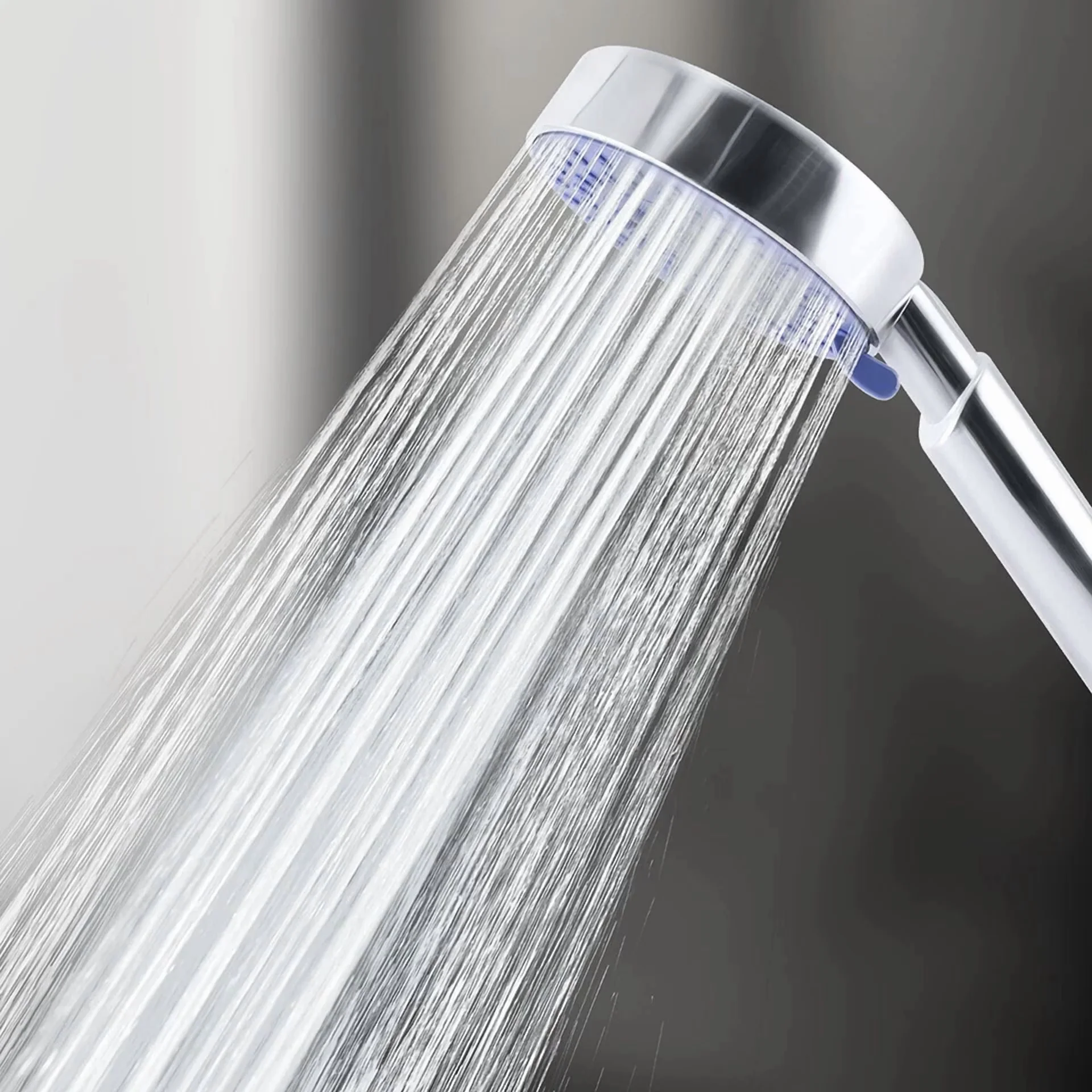 Sleek Shower Head with Handheld, Useful for both indoor and outdoor use., High-Pressure - Model 9BD655