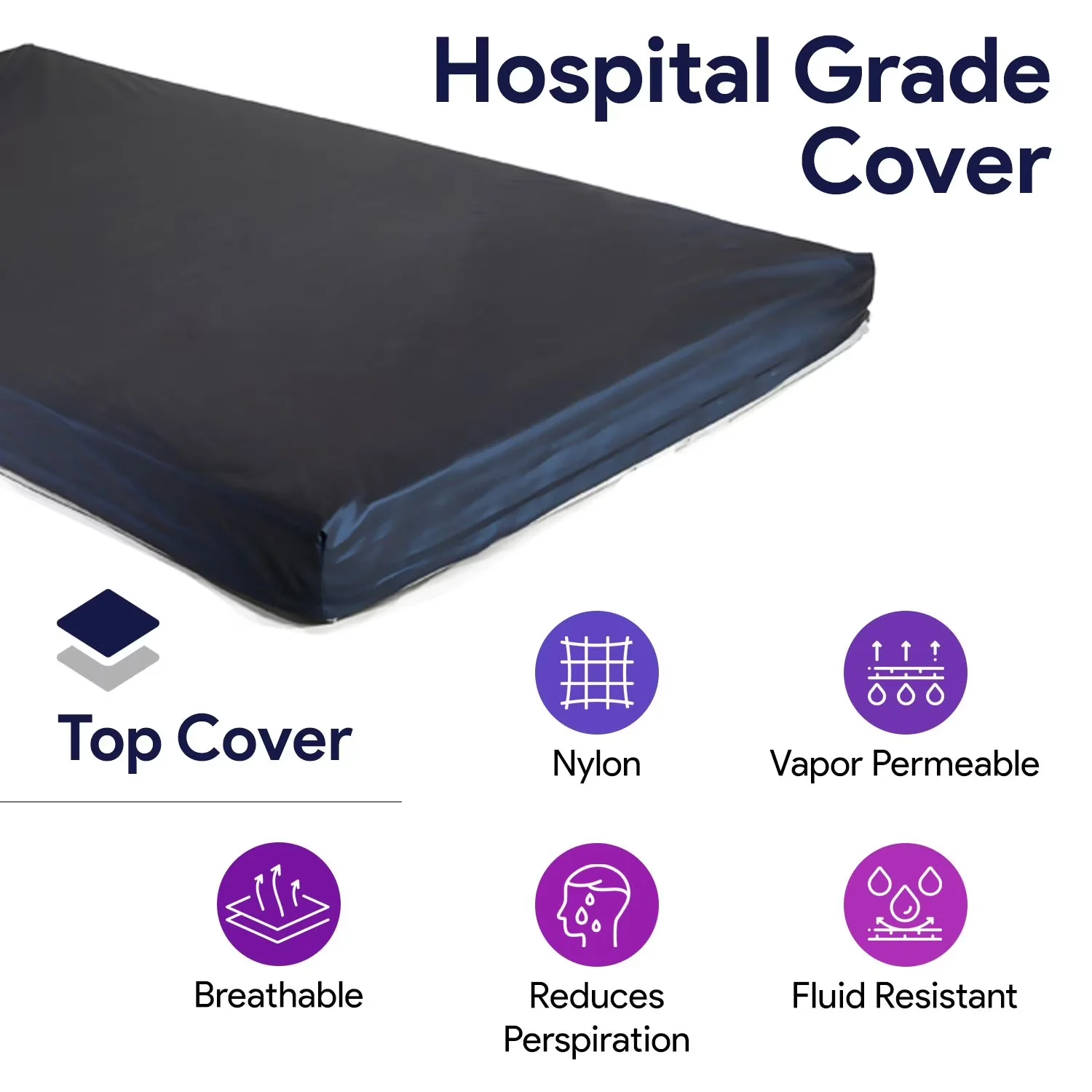 Professional Mattresses Accessory with Waterproof, Memory Foam Hospital Bed Mattress - Foam Model A39941