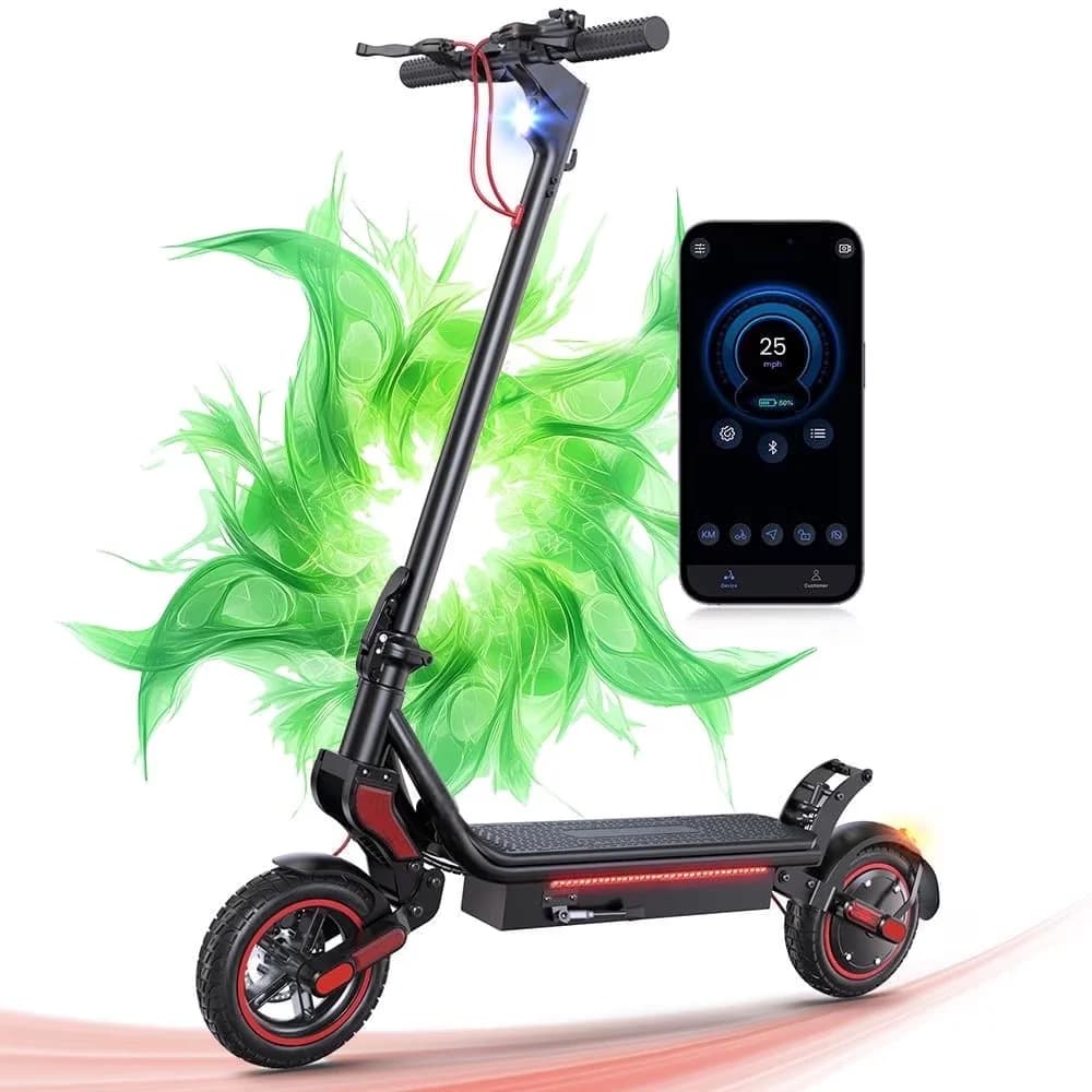 Scooter Compact with 750W, Portable, Electric Adults - Aluminum Alloy Black Model D6B6A5