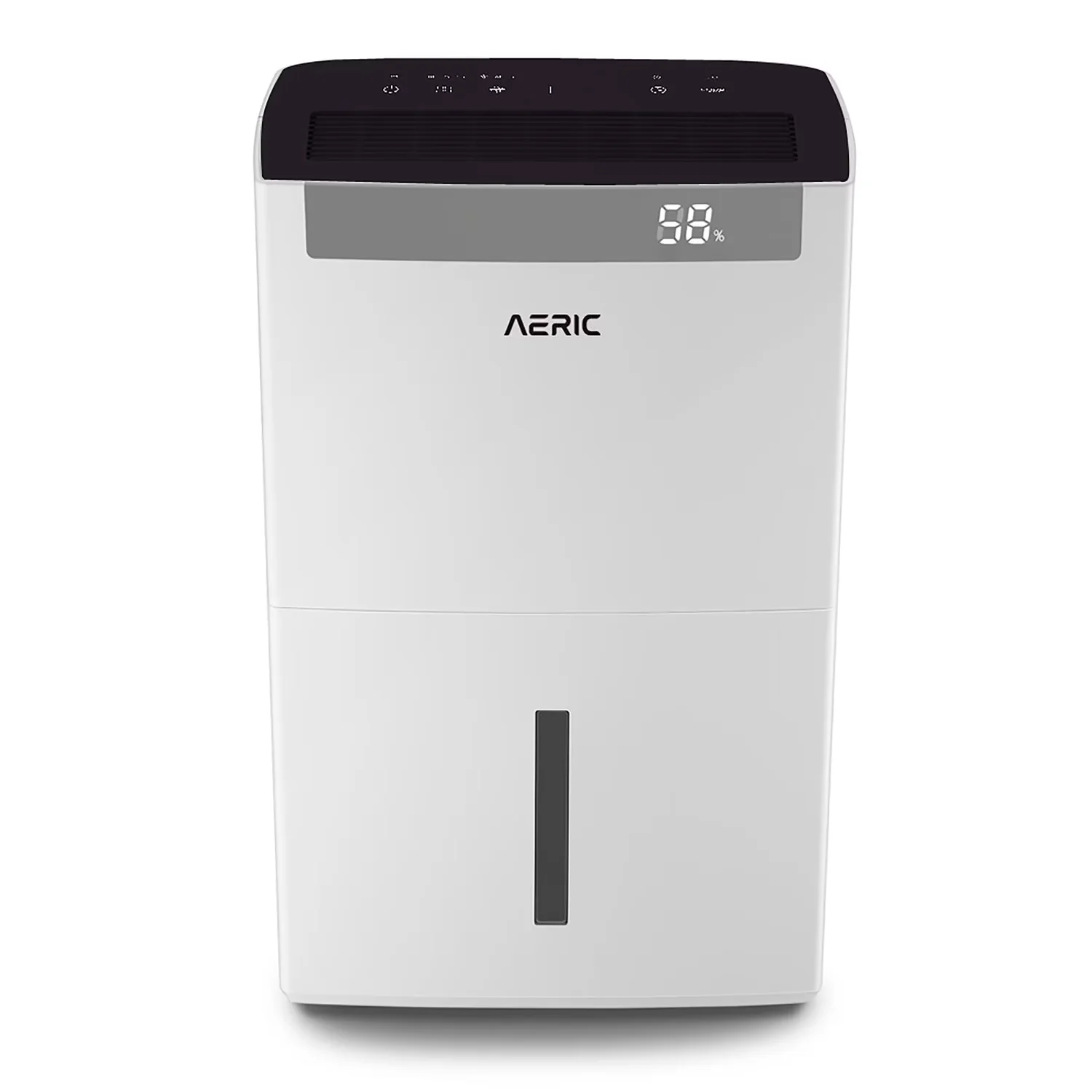 Classic Dehumidifier with Energy Efficient, 50-Pint 4500 Sq Ft Large Portable - White Model 845FD7