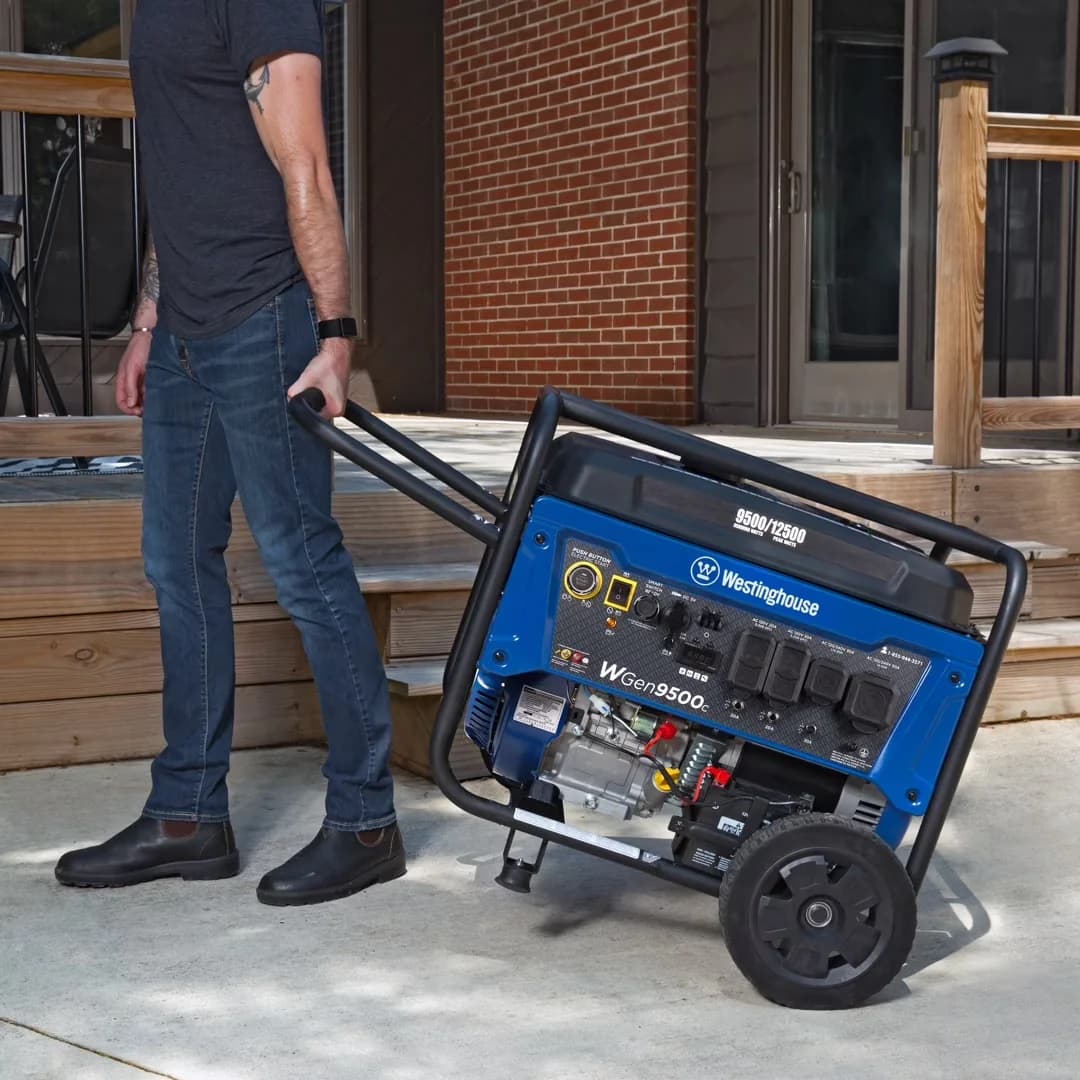 Reliable Generator with Hour Meter, Co Shut-Off, Built-In Fuel Gauge - Peak Model 3DDA0A