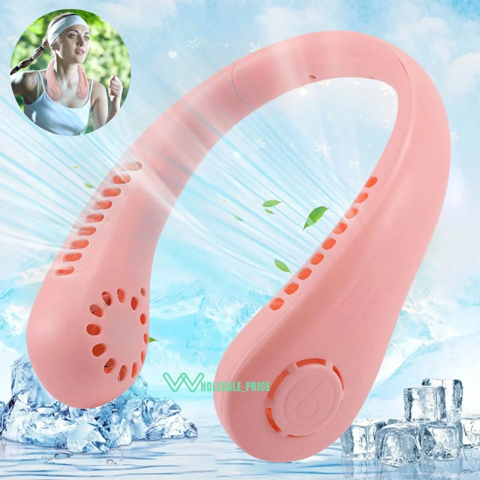 Innovative Fans In Cooling with Battery, Easy to use and practical for everyone. - Model D388A1
