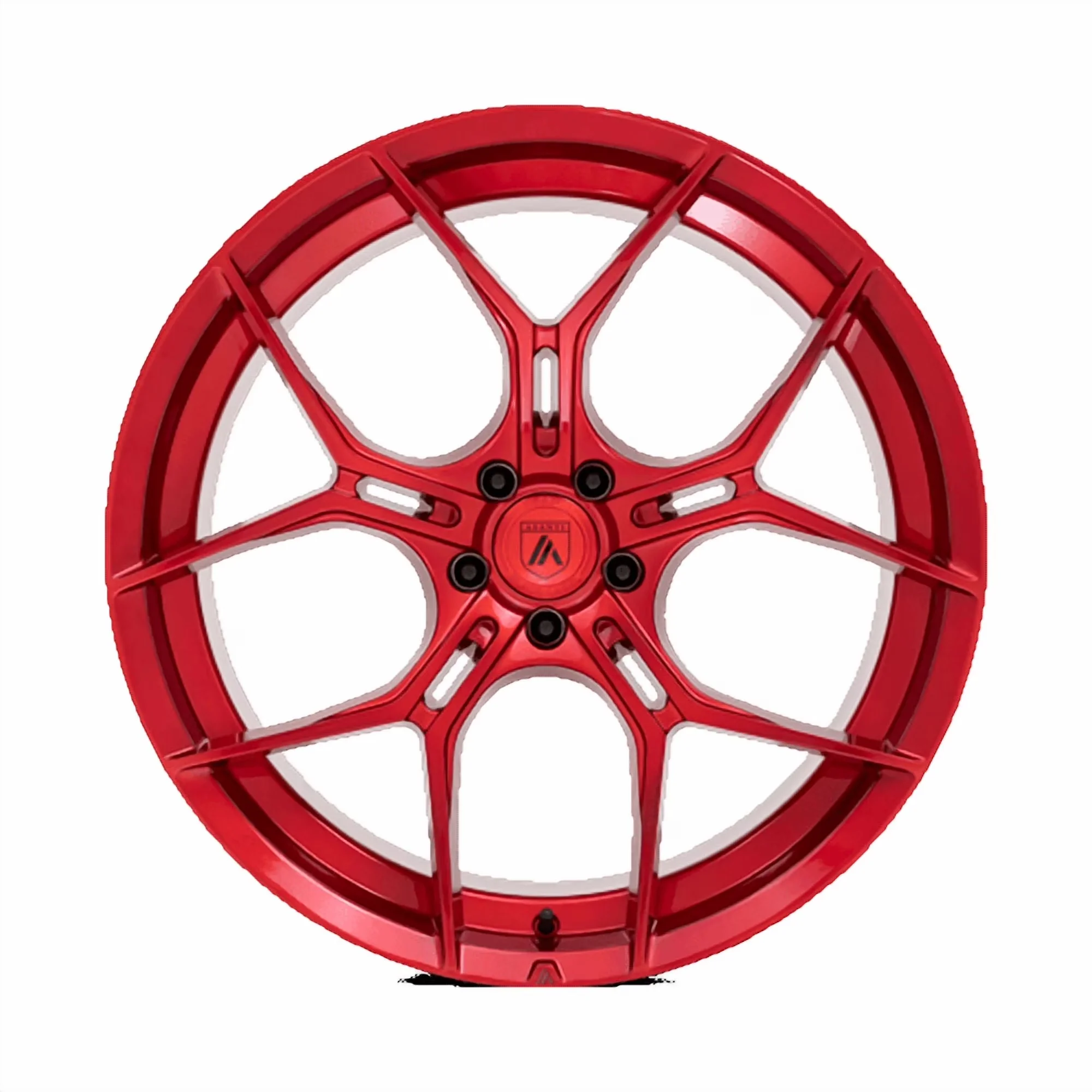 Modern Wheels And Rim with ABL37 - Aluminum Red 22X10 for Multiple Applications Model 466FD5