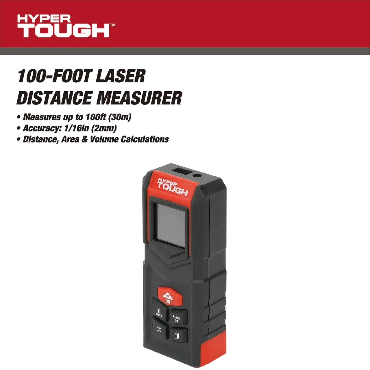 Premium Measuring Layout with Battery, Easy To Use, Accurate Measurement - Steel, Plastic Black Model 4C57C0