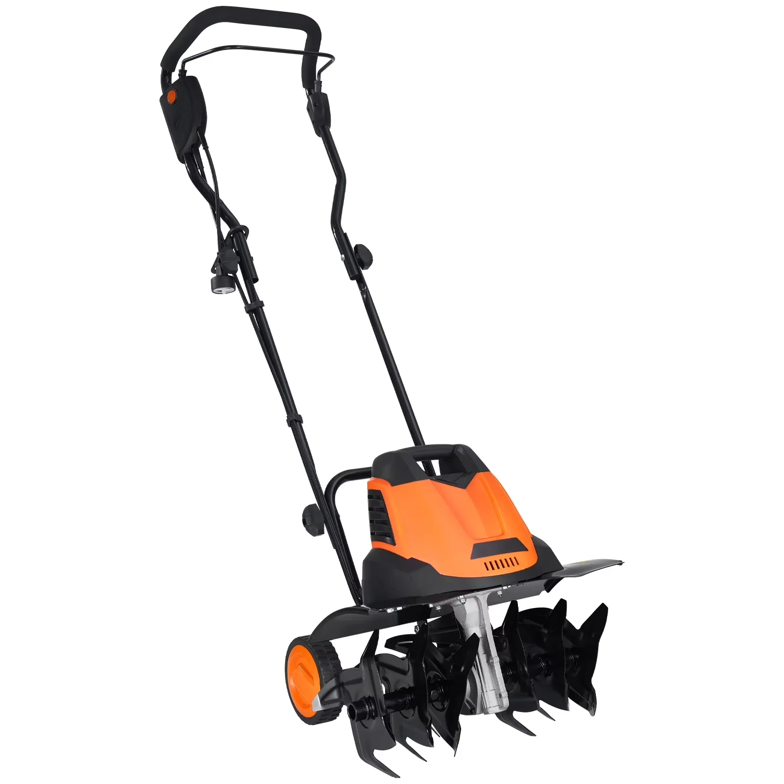 Premium Trillers Cultivator with 18" Width and 3.94" Depth, Corded Tiller/Cultivator, Electric Soil Digger for Garden - Model 0AE04A