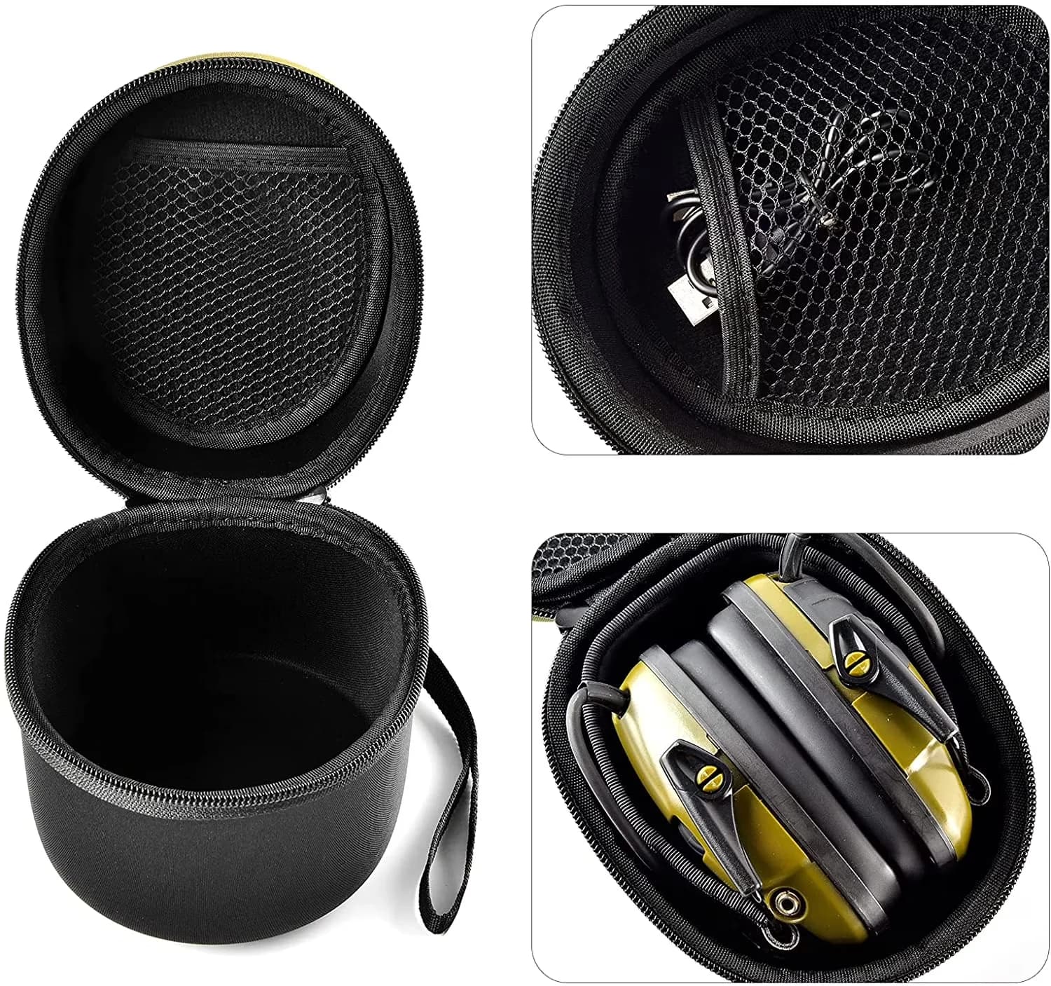 Stylish Protective Equipment with Earmuff Case Compatible, (No headphone or other accessories), Accessories Mesh Pocket (Box Only) -... Model 509463