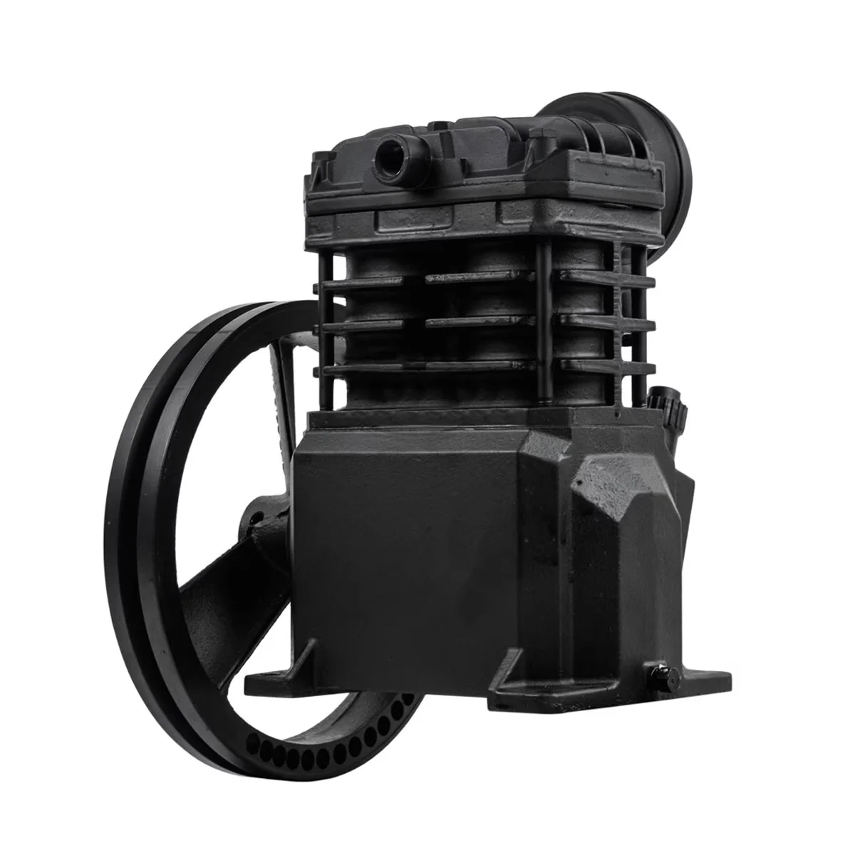 Modern Air Tools Compressor with 2HP Replacement Pump, Exhaust Threads: 3/8" FNPT - Cast Iron Black Model 438381