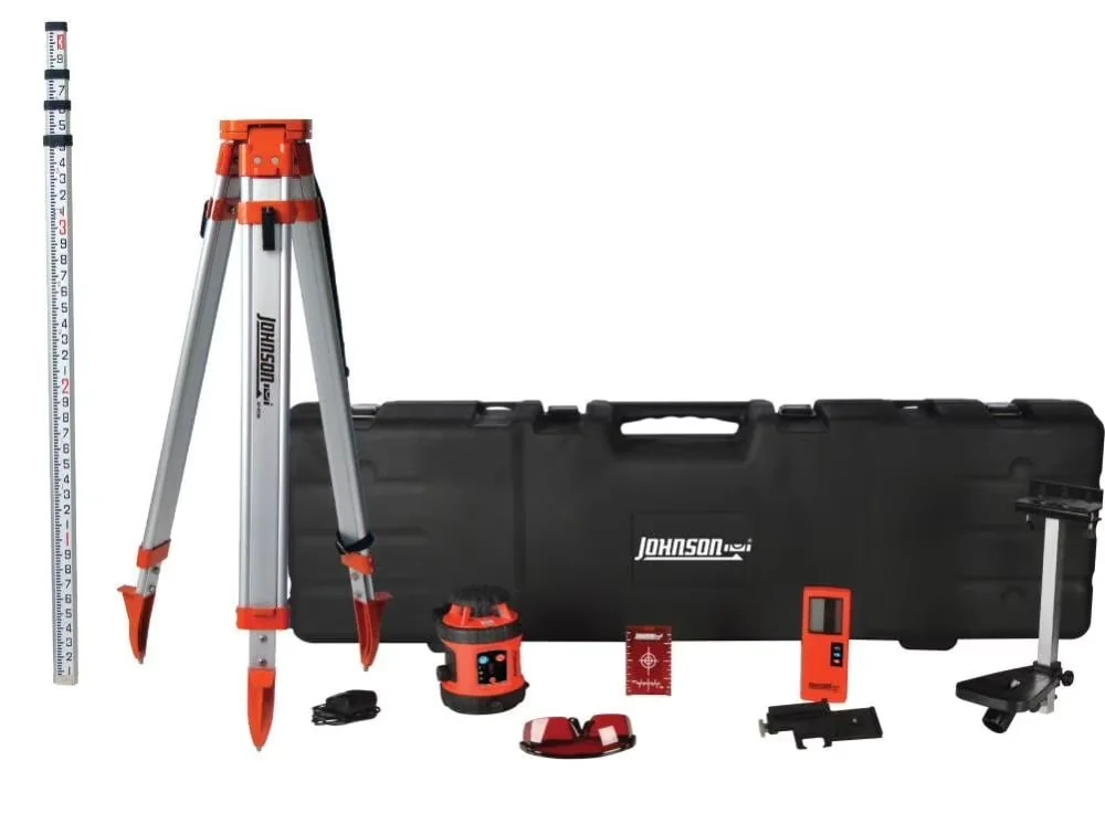 Measuring Layout Sleek with Battery, 90° split beam for alignment work - Nimh Orange Model F0A873