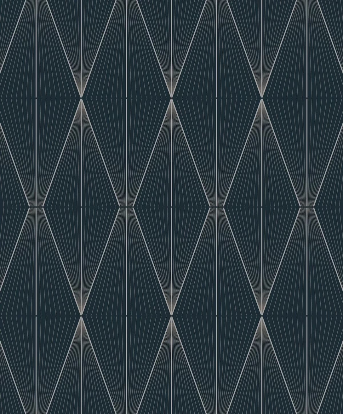 Wallpaper Stylish with Removable, 20.9 ft. W x 18 ft. L Roll - Vinyl Blue Model 088293