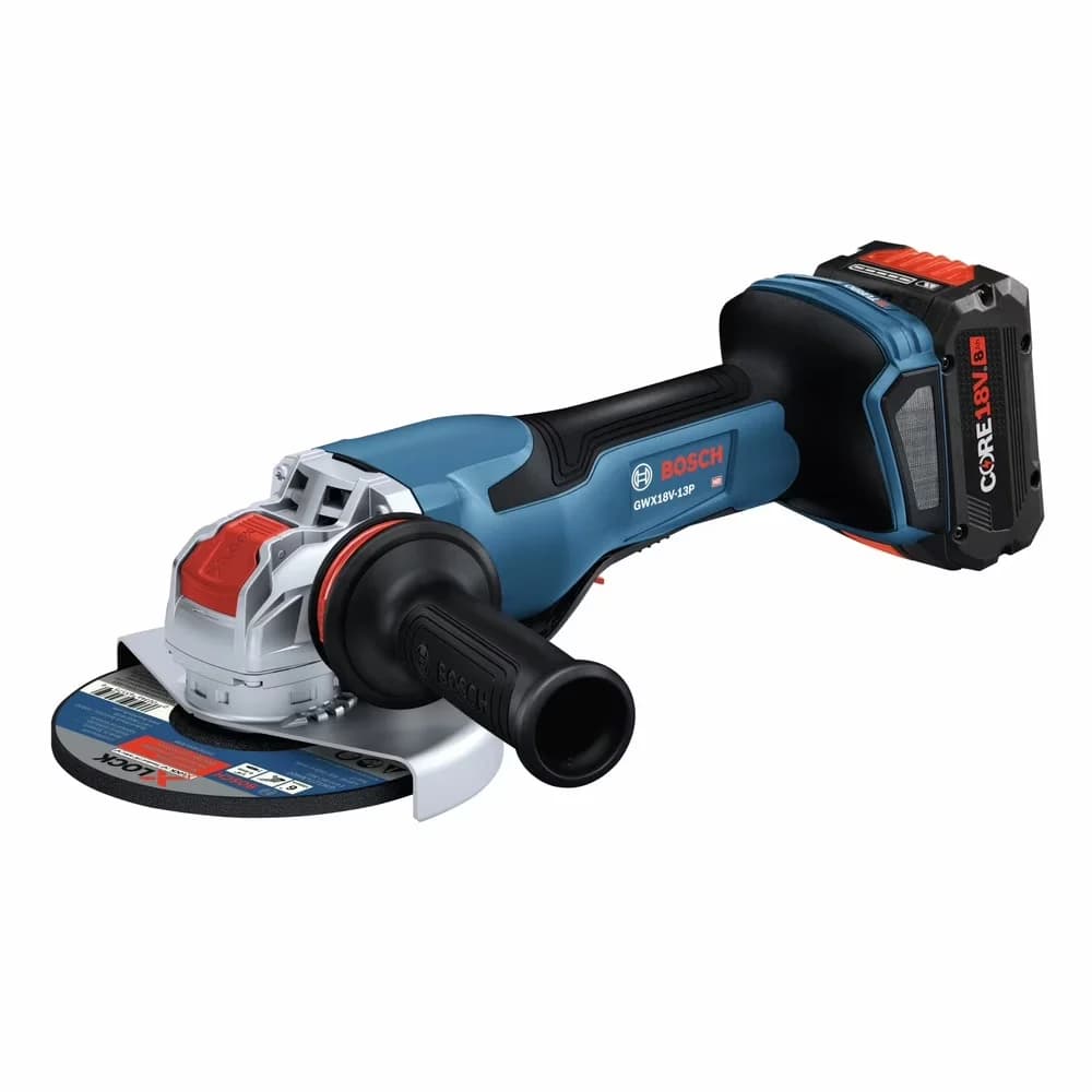Innovative Woodworking with 18V, 6 in. Cordless X-LOCK Angle Grinder Kit - Model 138F90