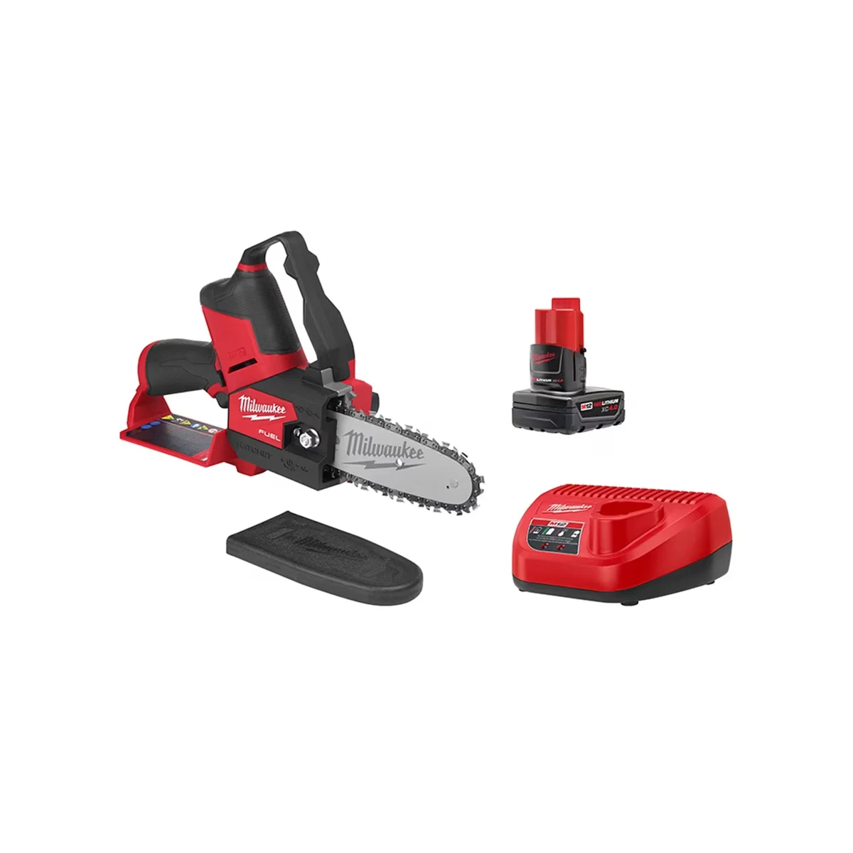 Chainsaw Reliable with Automatic Chain Oiler, Tool M12 FUEL 6” Pruning Saw Kit - Black Model AA5C26