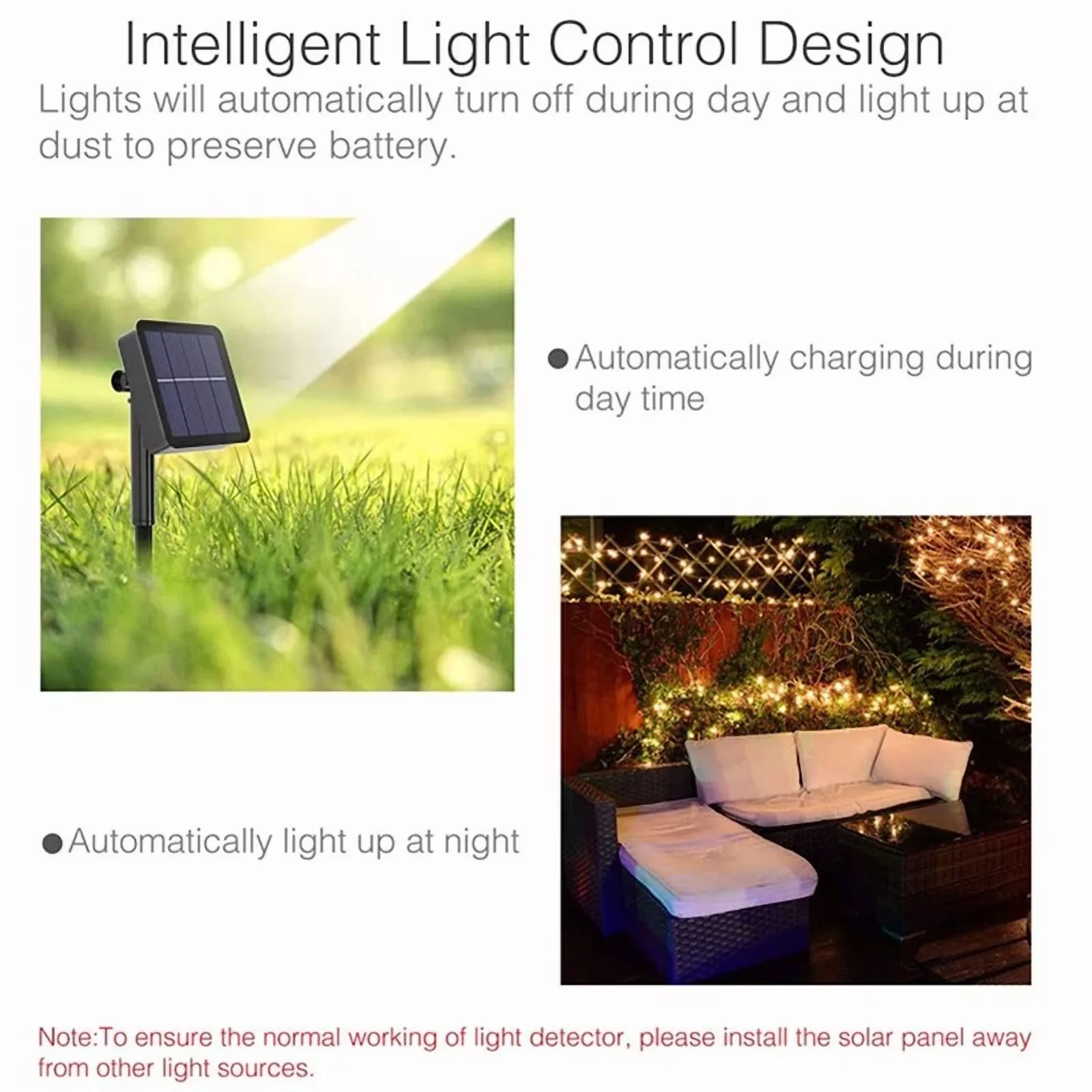 Durable Novelty Light with LED, Solar, Waterproof - Universal Fit Model A350CA