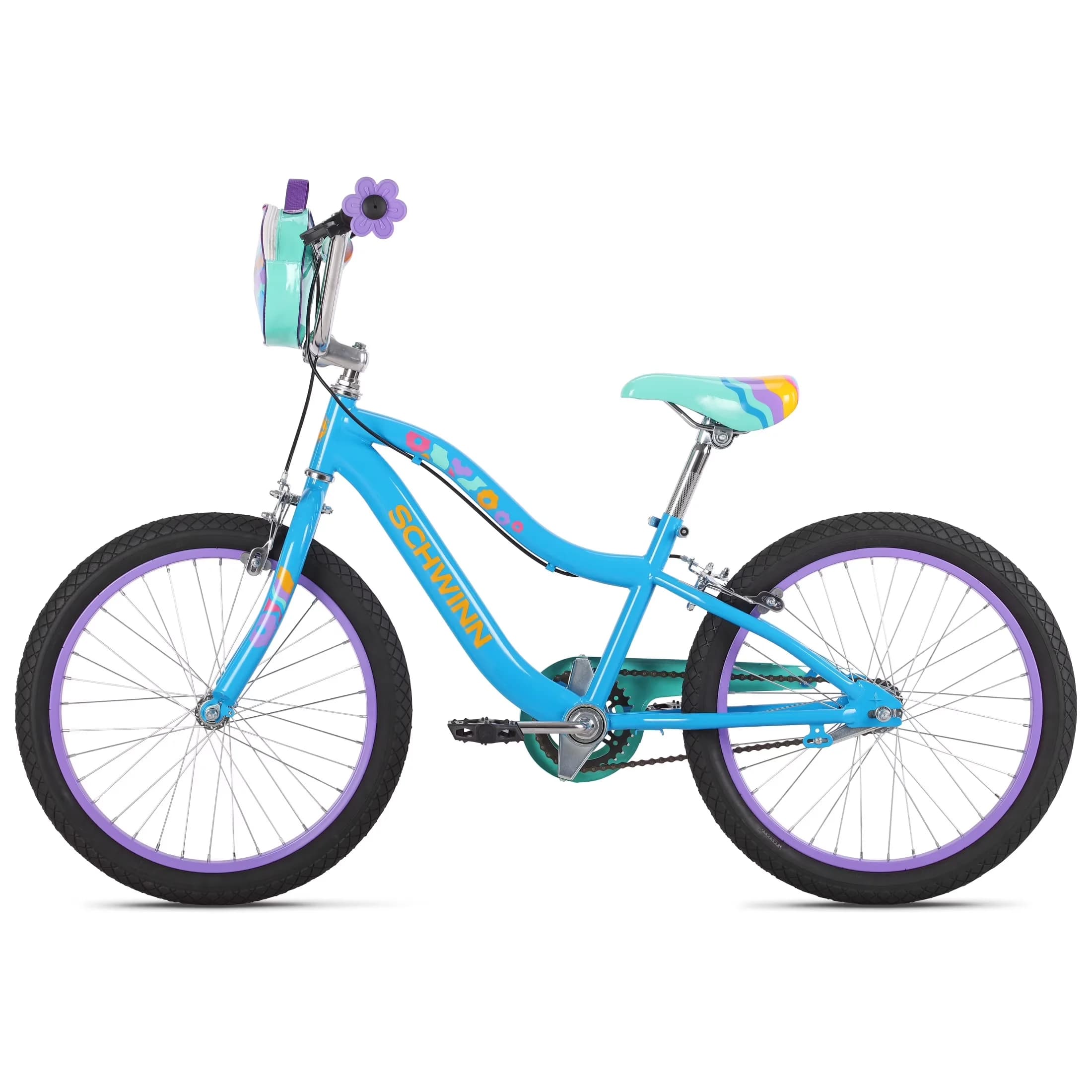 Kids Bike Efficient with Adjustable Seat Height, Single Speed, Ages - Blue Model BD2CA0