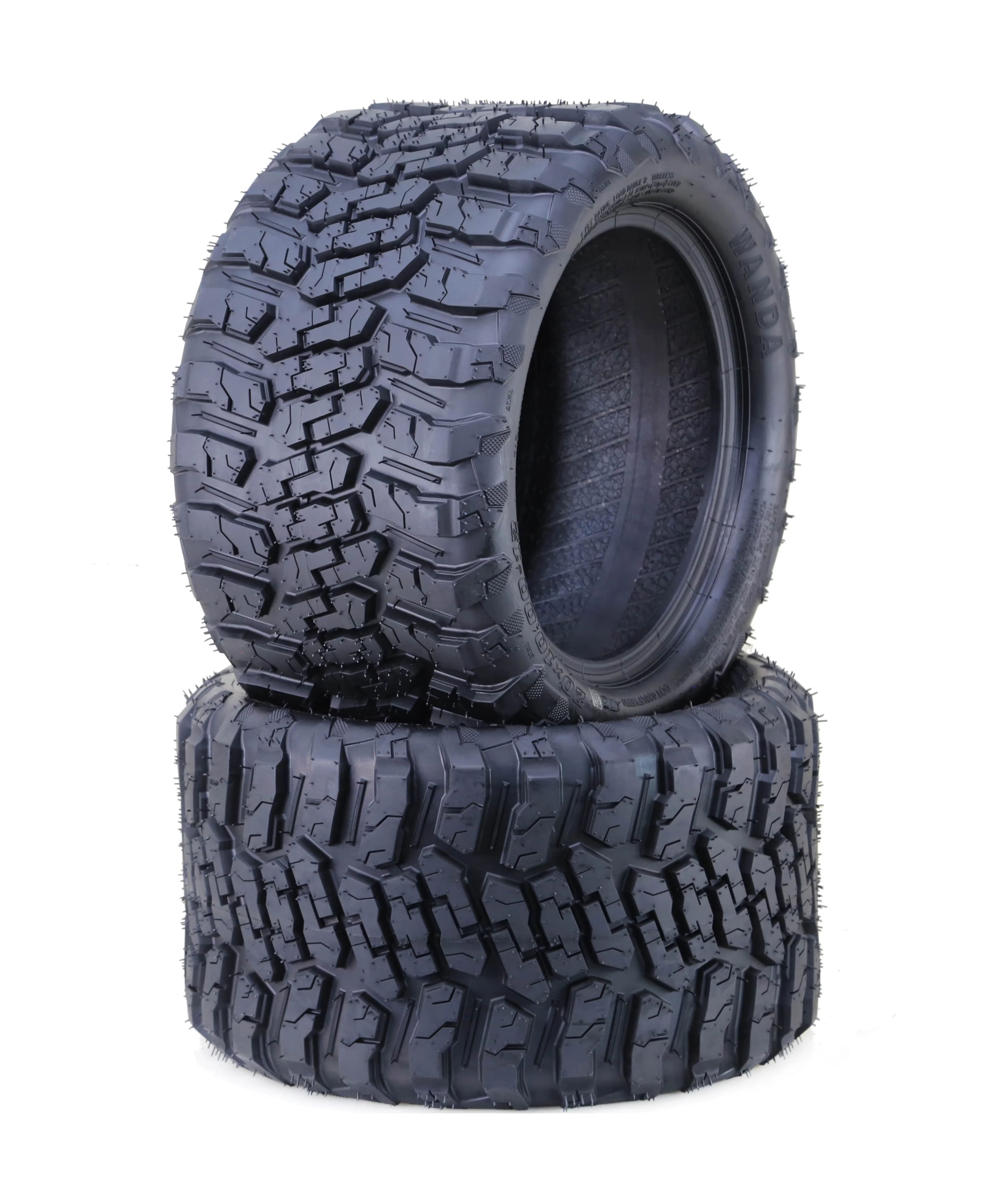 Reliable Golf Cart Tire - 20x10-12 for Multiple Applications Model 9F7400